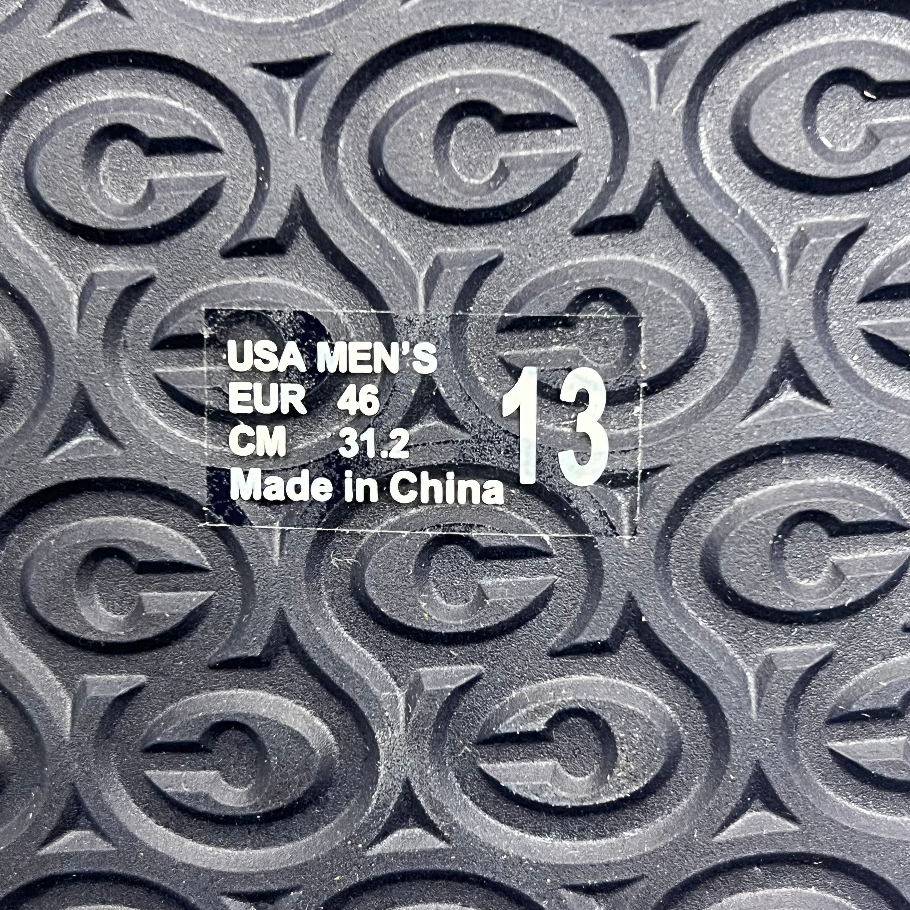 COBIAN Kandui Synthetic Leather Strap Sandals Men's Sz 13, EU 46 Navy KAN25-410-13