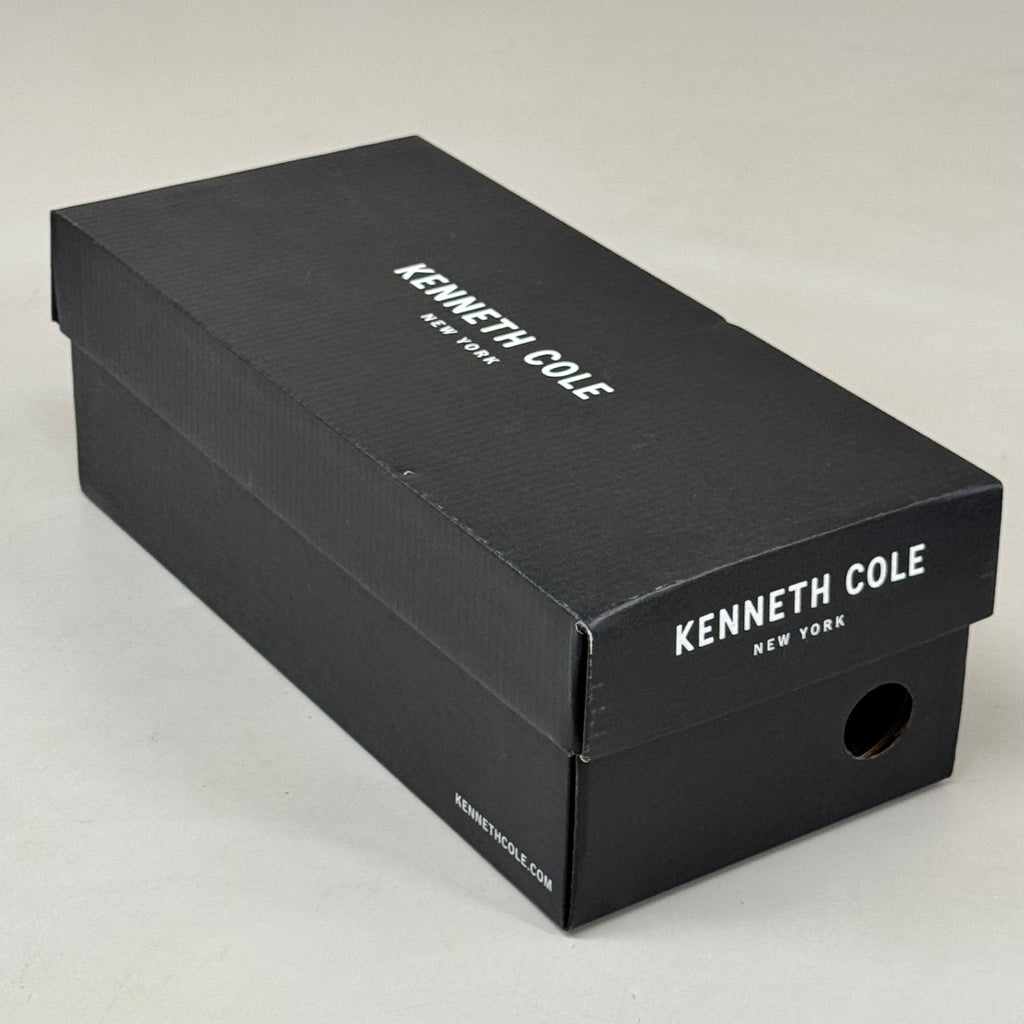 KENNETH COLE New York Zeta Raffia Jewel Jane Flat Women's Sz 10 Black KL25ZMJ01