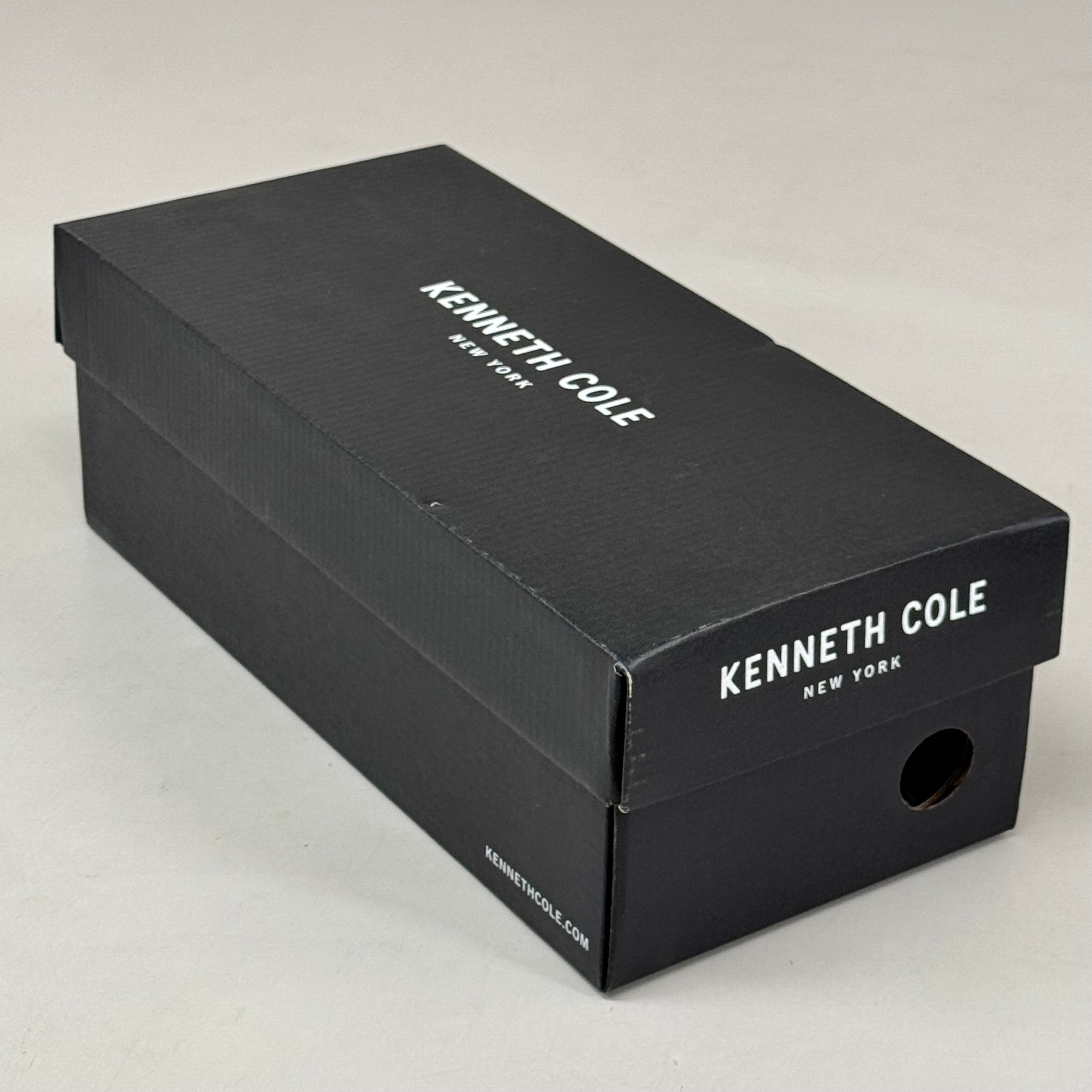 KENNETH COLE  New York Zeta Raffia Jewel Jane Flat Women's Sz 9 Black KL25ZMJ01