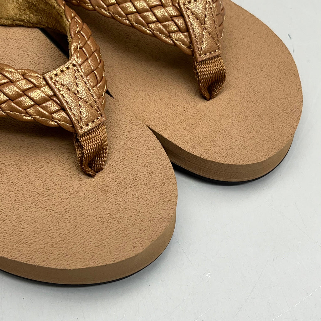 COBIAN Braided Bounce Sandals Women's SZ 10, EU 41 Chestnut BRB10-210-10