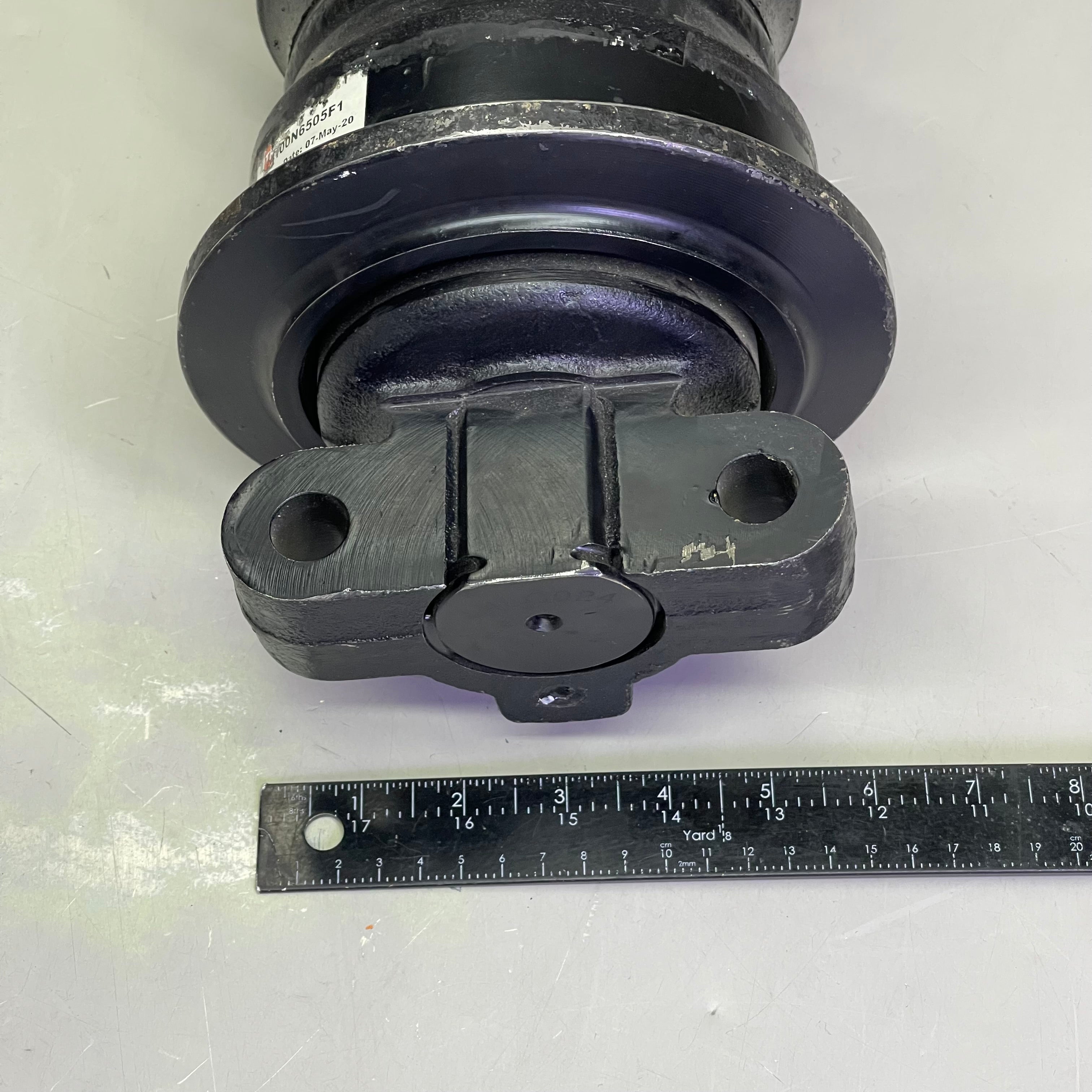 ITR Track/Lower/Bottom Roller Black 12" L x 6.5" Dia