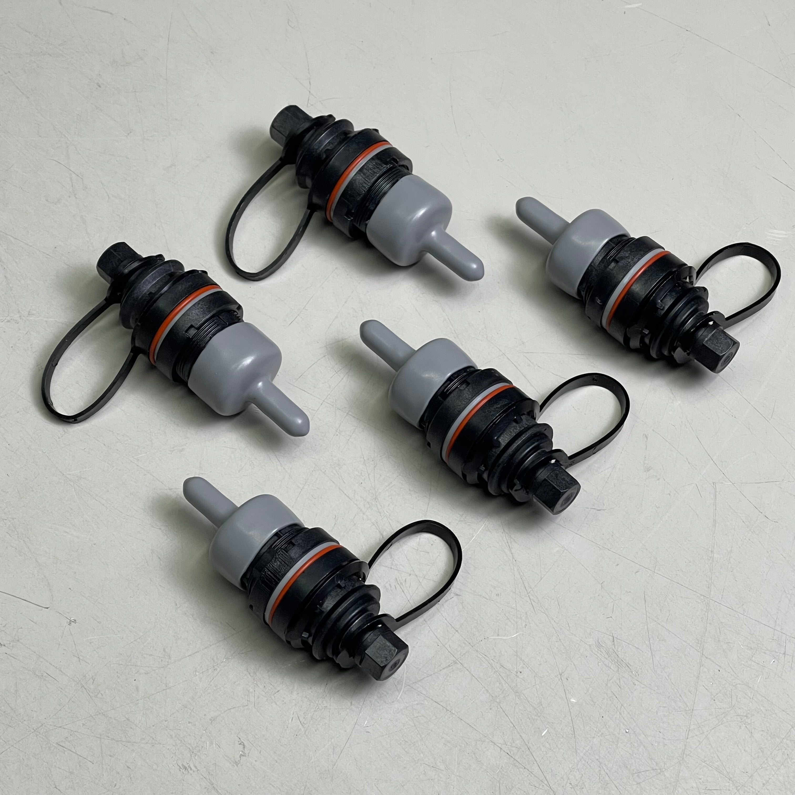 CORNING (5 PACK) Opti-Tap Adapter Single Mode Ceramic Sleeve Black KT-OPT-ADPT