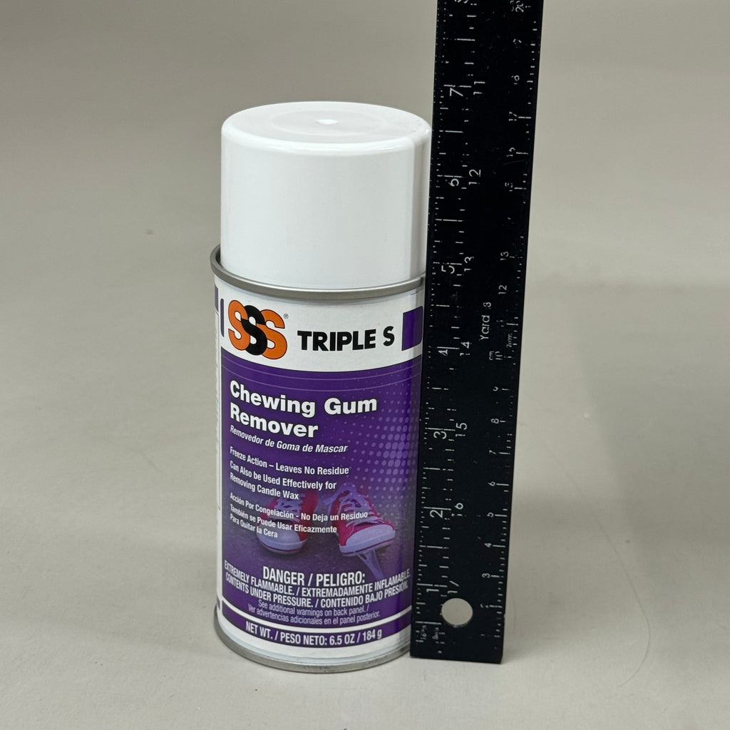 SSS TRIPLE S  (12 PACK) Chewing Gum Remover For Freezing  6.5 oz SSS21224