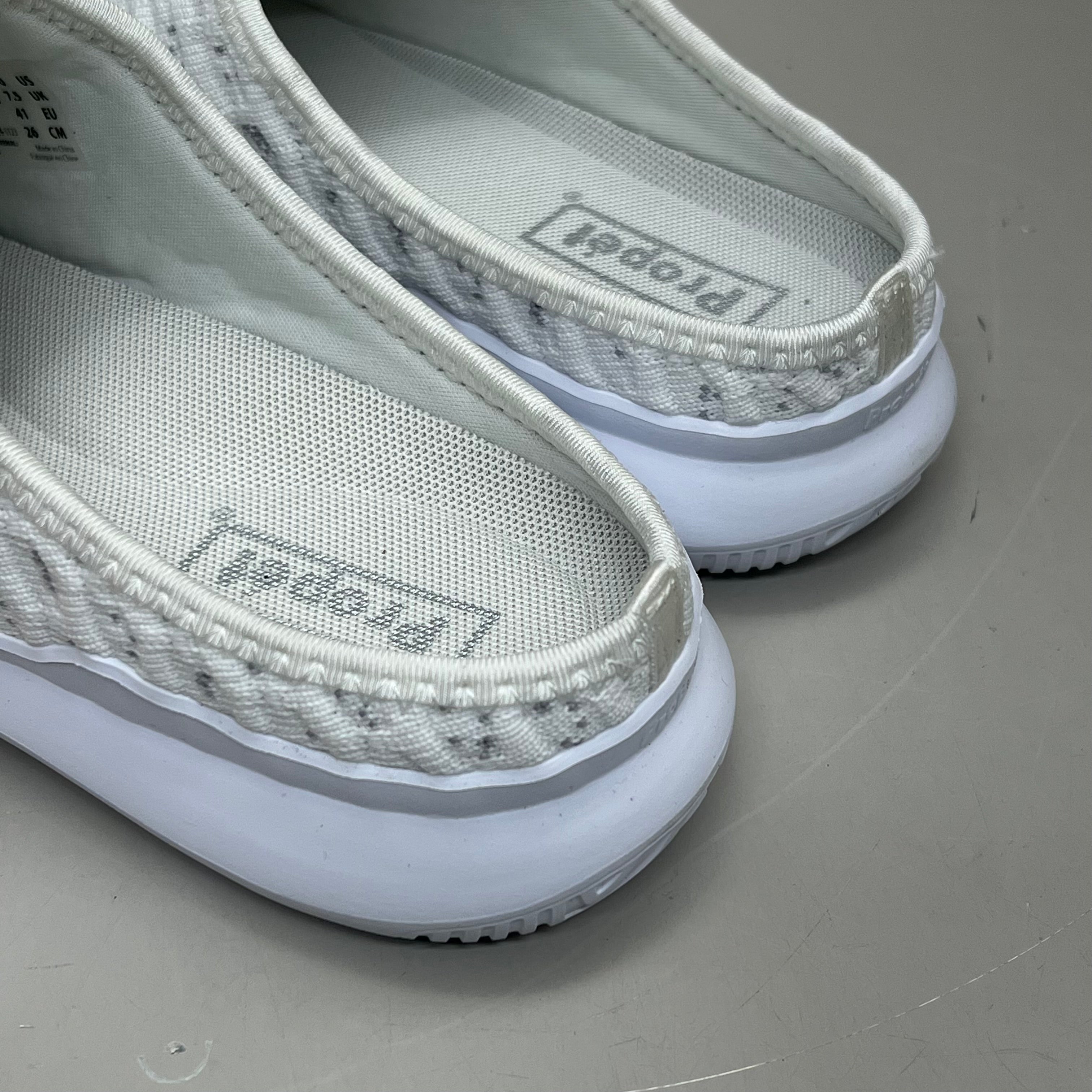PROPET Travel Bound Slide Remove Footbed Women's Sz 9 M(B) White Daisy WAT031M