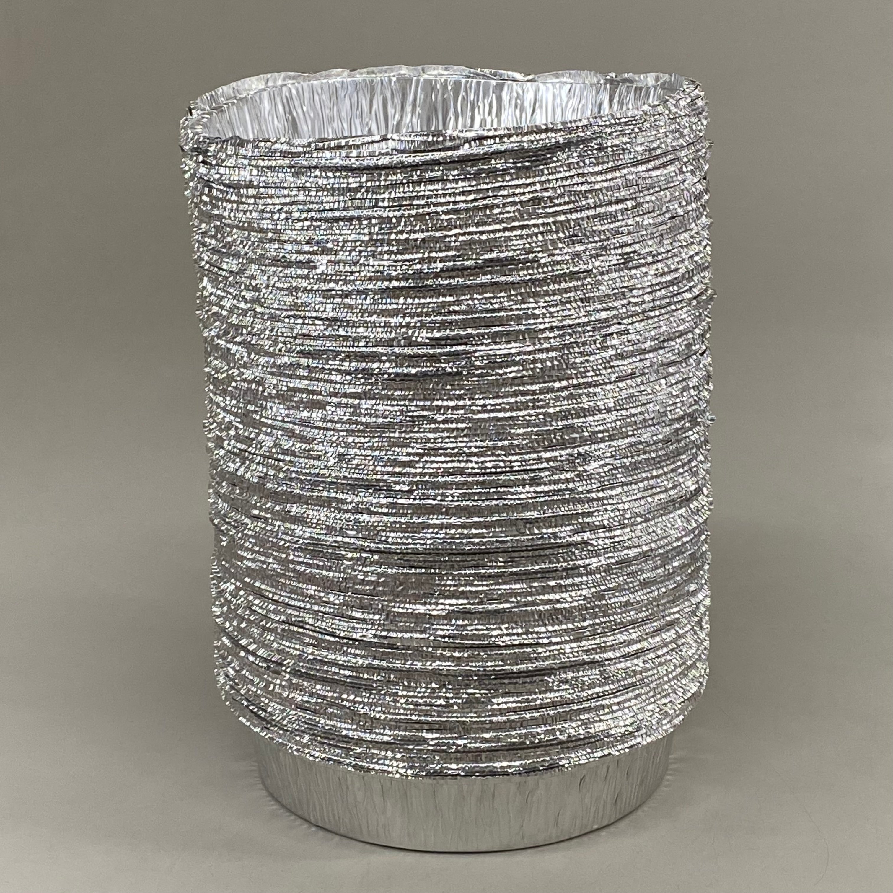 WESTERN PLASTICS (100 PACK) Aluminum Foil Baking Pan/ Container 9" Round 509-B