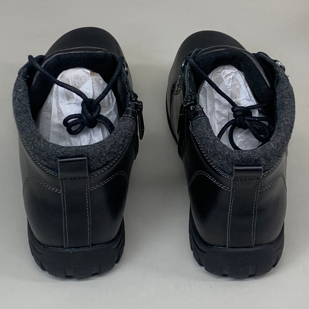 PROPET Delaney Leather Ankle Boot XX(4E) Women's SZ 8.5 Black WFV002LBLKE-08H