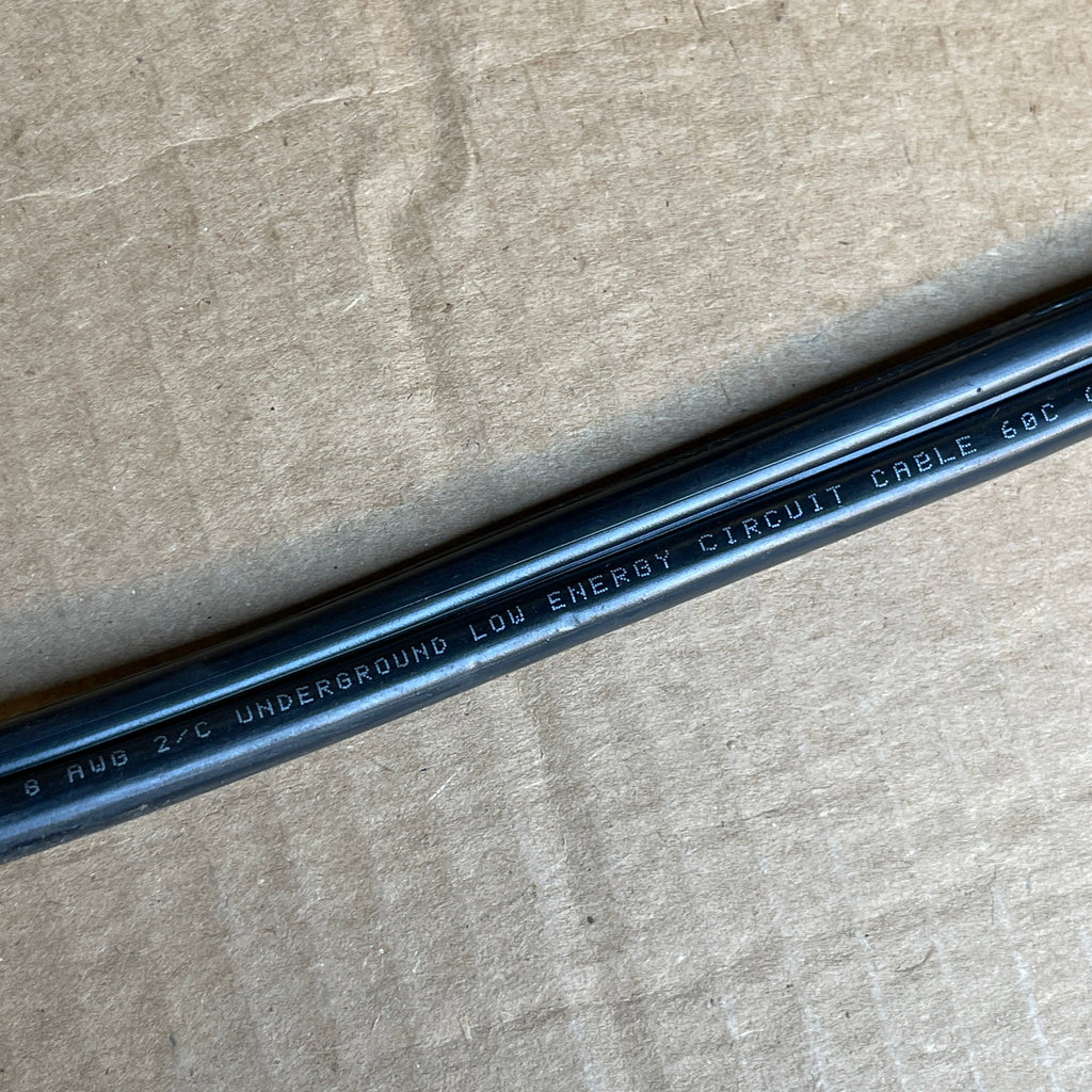 SOUTHWIRE (10-Foot Increments) 8/2 Underground Landscape Lighting Low Energy Circuit Copper 30V