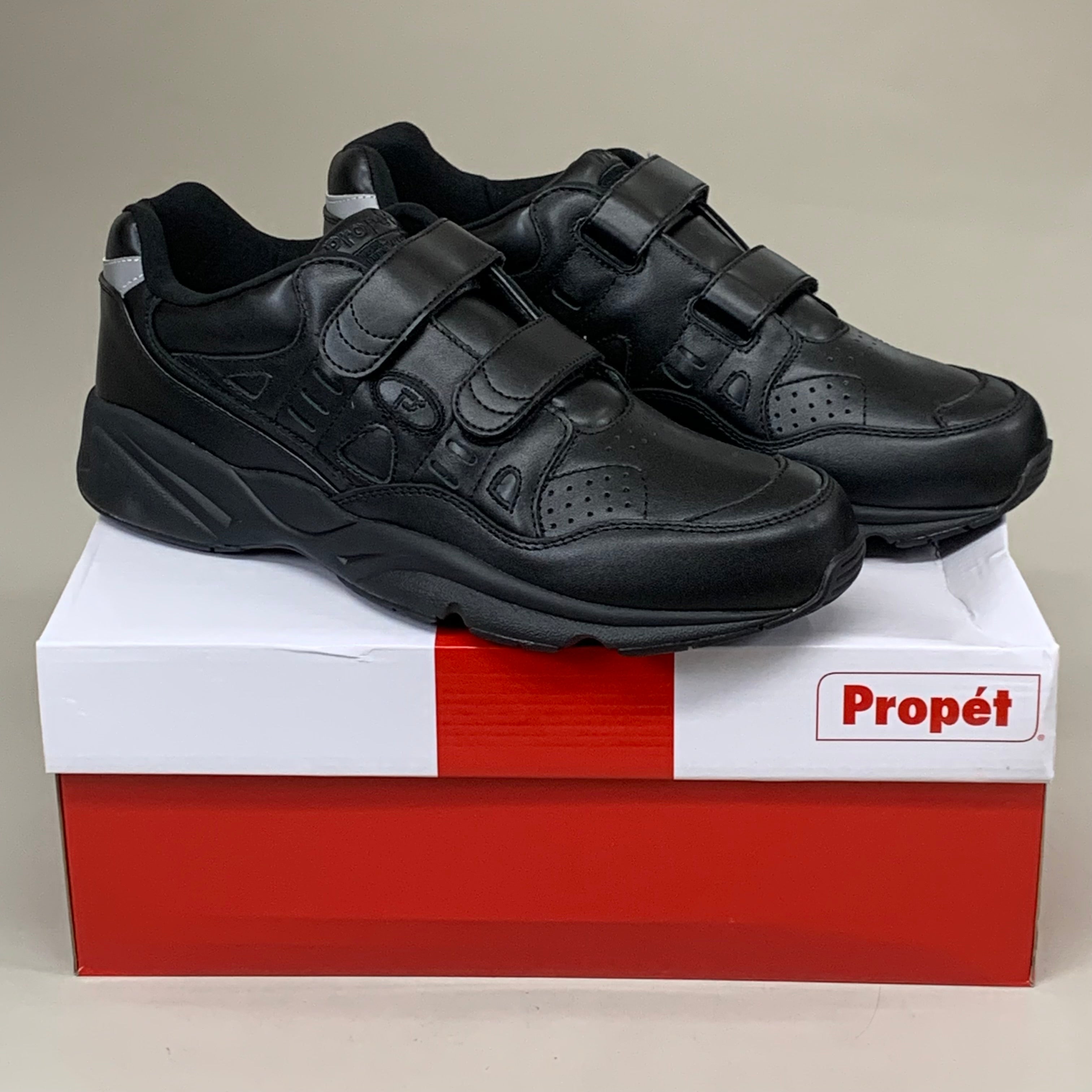 PROPET Stability Walker Strap Sneaker Shoes Men's SZ 13 Black M2035B-N-13