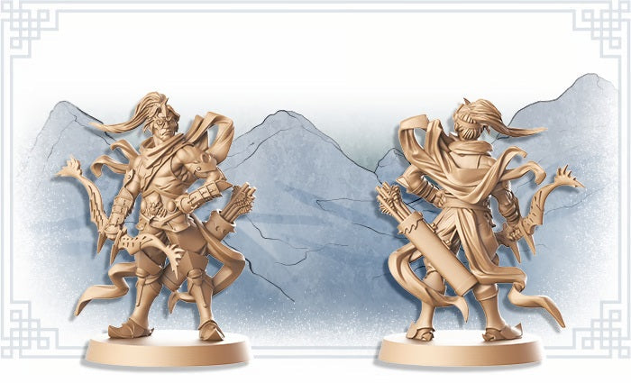Zombicide: White Death Chang E' and Hou Yi - Kickstarter Exclusive