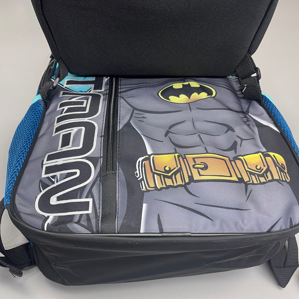 ACCESSORY INNOVATIONS Batman 10-PK Backpack & Lunch Bag Blue (New)