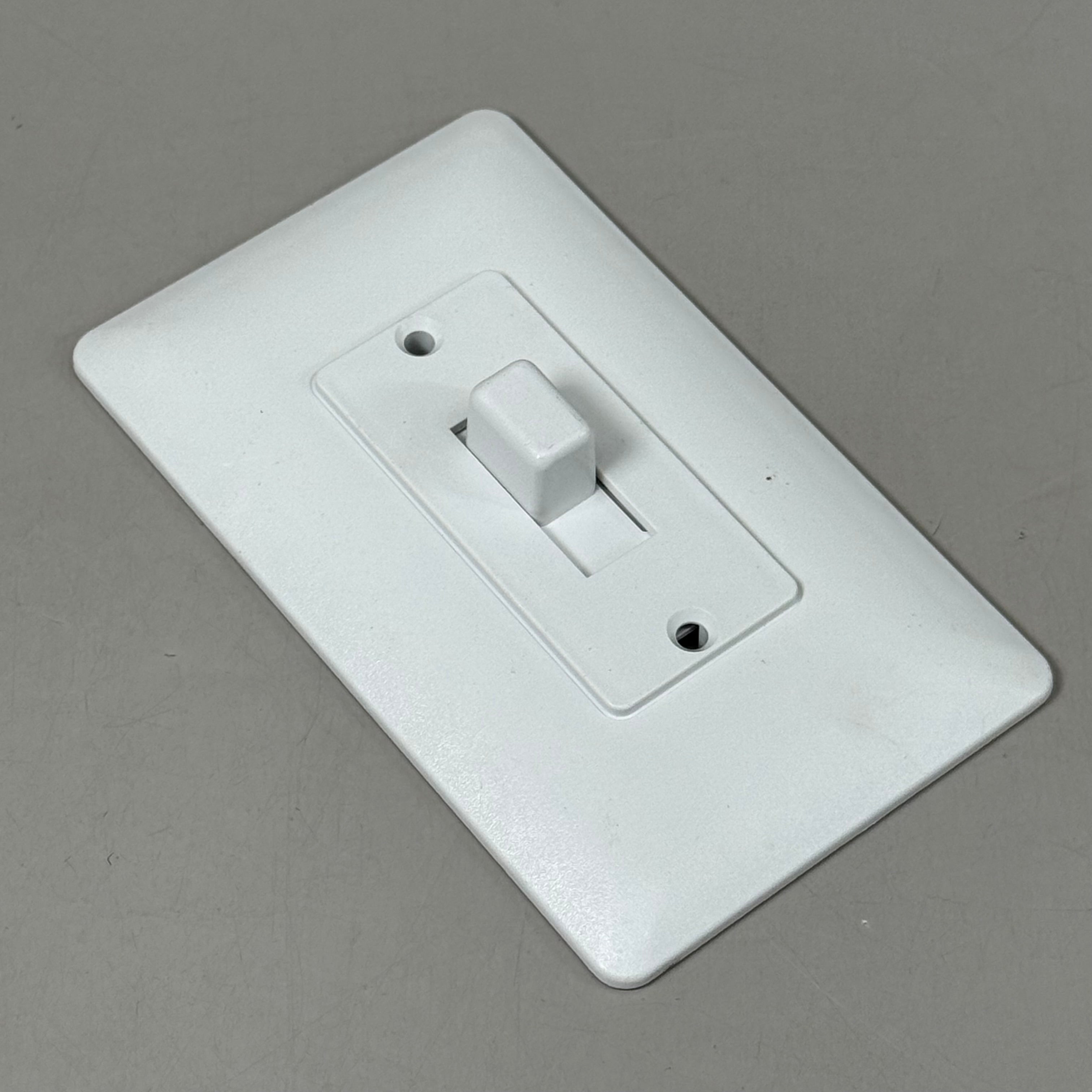 TITAN3 (5 PACK!) 1-Gang Toggle Cover-Up Wall Plate 5" x 3" White TPPCW-T-5