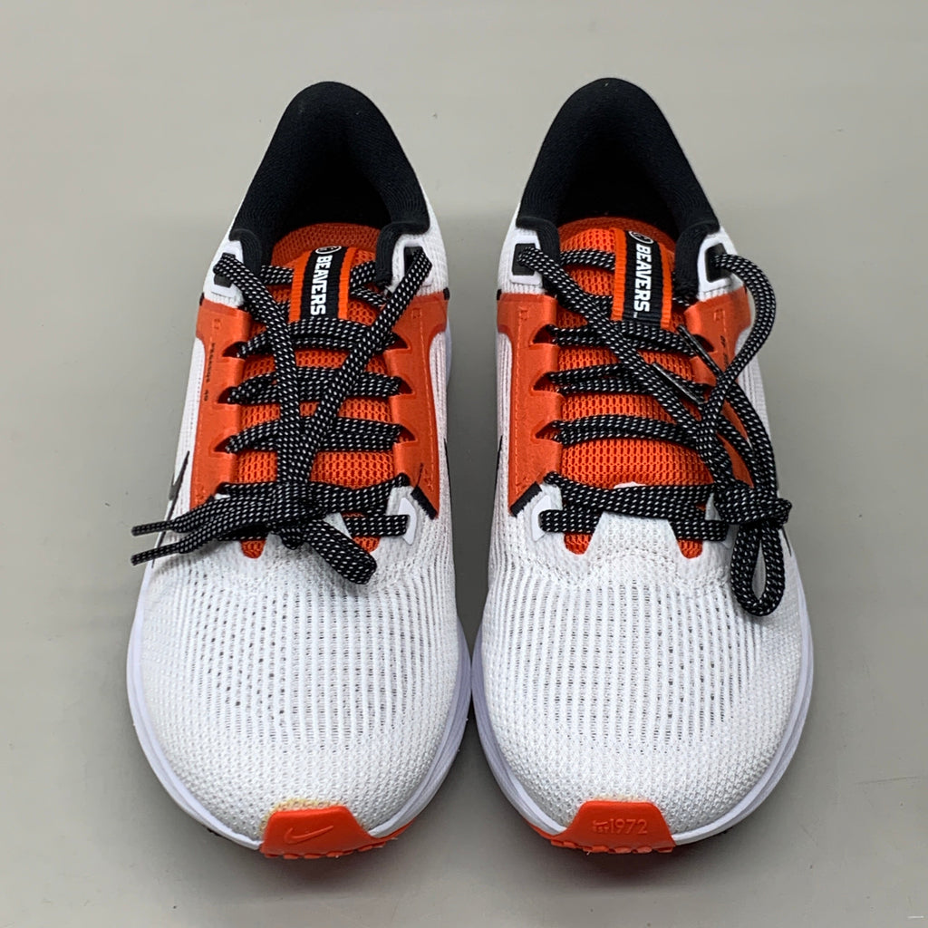 NIKE Zoom Pegasus 40 Oregon St Shoes White Team Orange & Black 8.5 W 7 M DZ5954-100