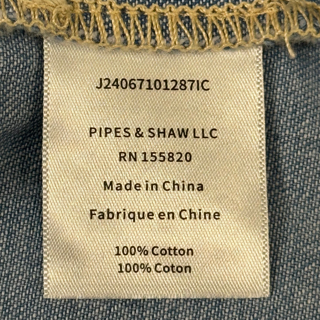 VERONICA BEARD Jeans Edwina Sleeveless Midi Dress Sz-12 Iceberg J24067101287IC