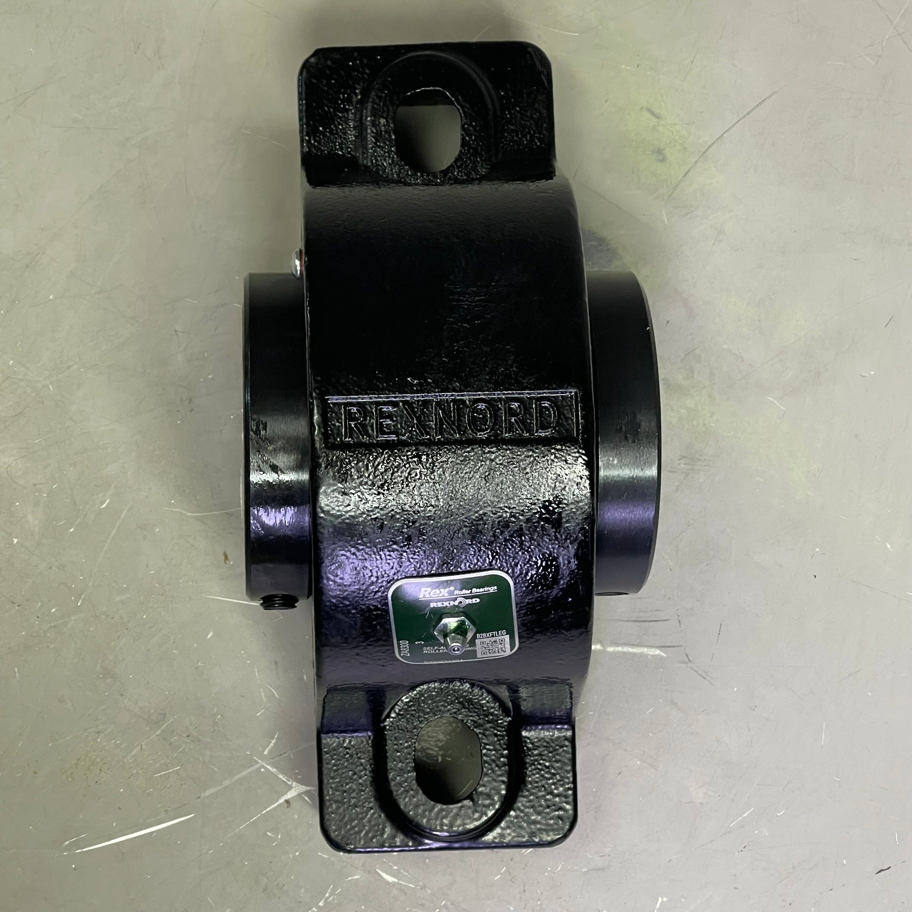 REXNORD Pillow Block Roller Bearing 3" Bore Diameter Cast Iron ZA8300