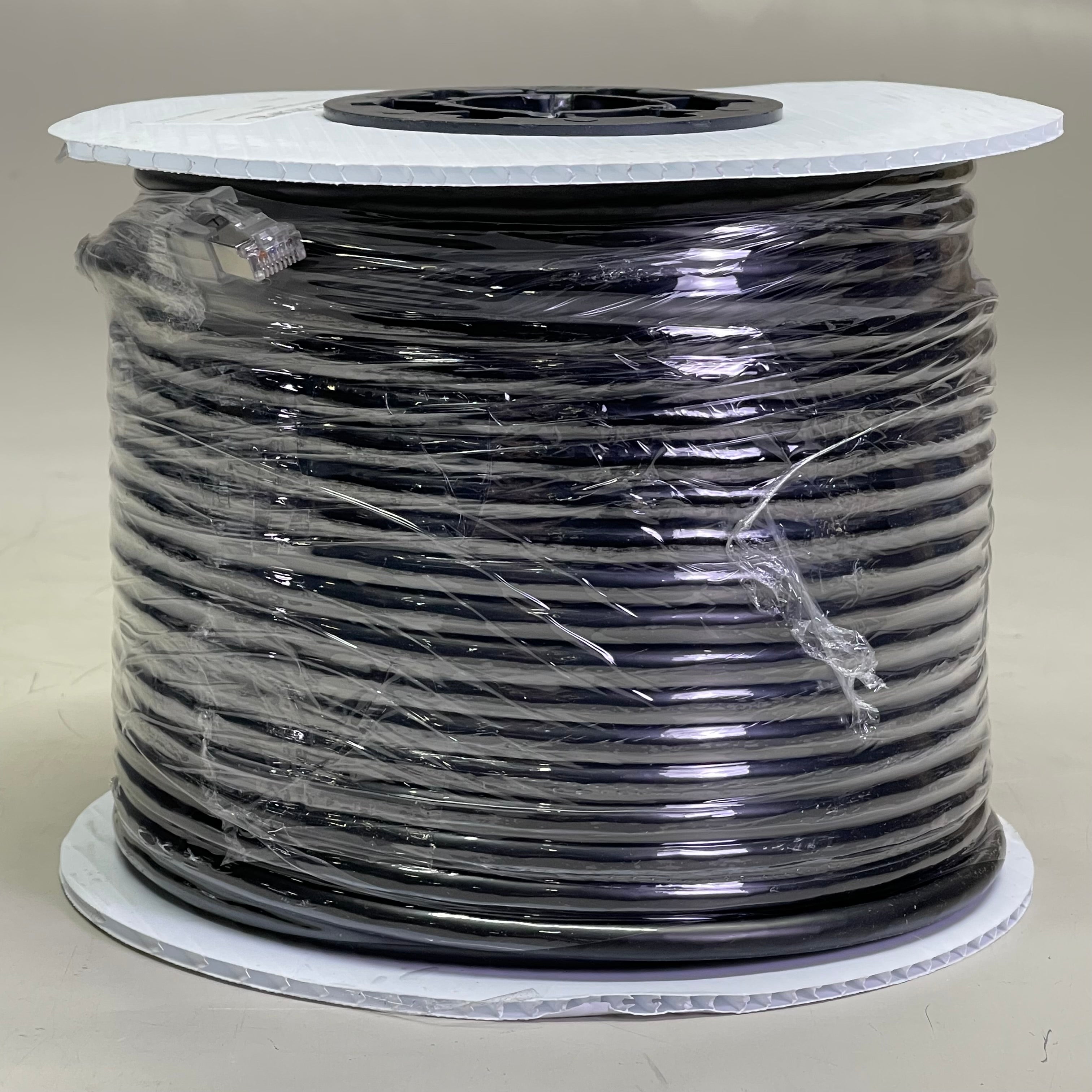 CAT6 Shielded OSP Black Booted Cable 200 ft Z6S4E2SP-SPF200*RL