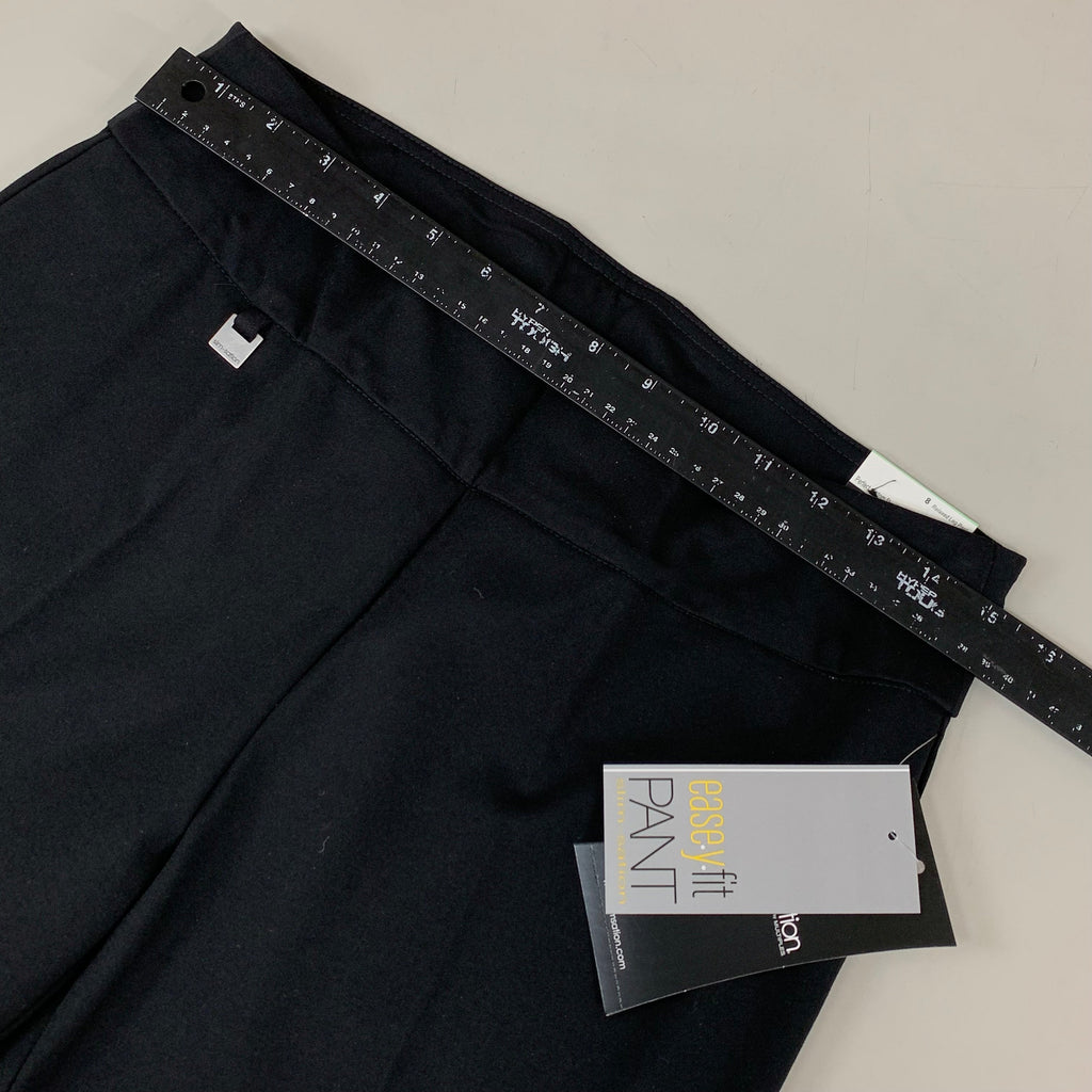 MULTIPLES Relaxed Leg Pant Petite Women's Sz 8 Black M2623P
