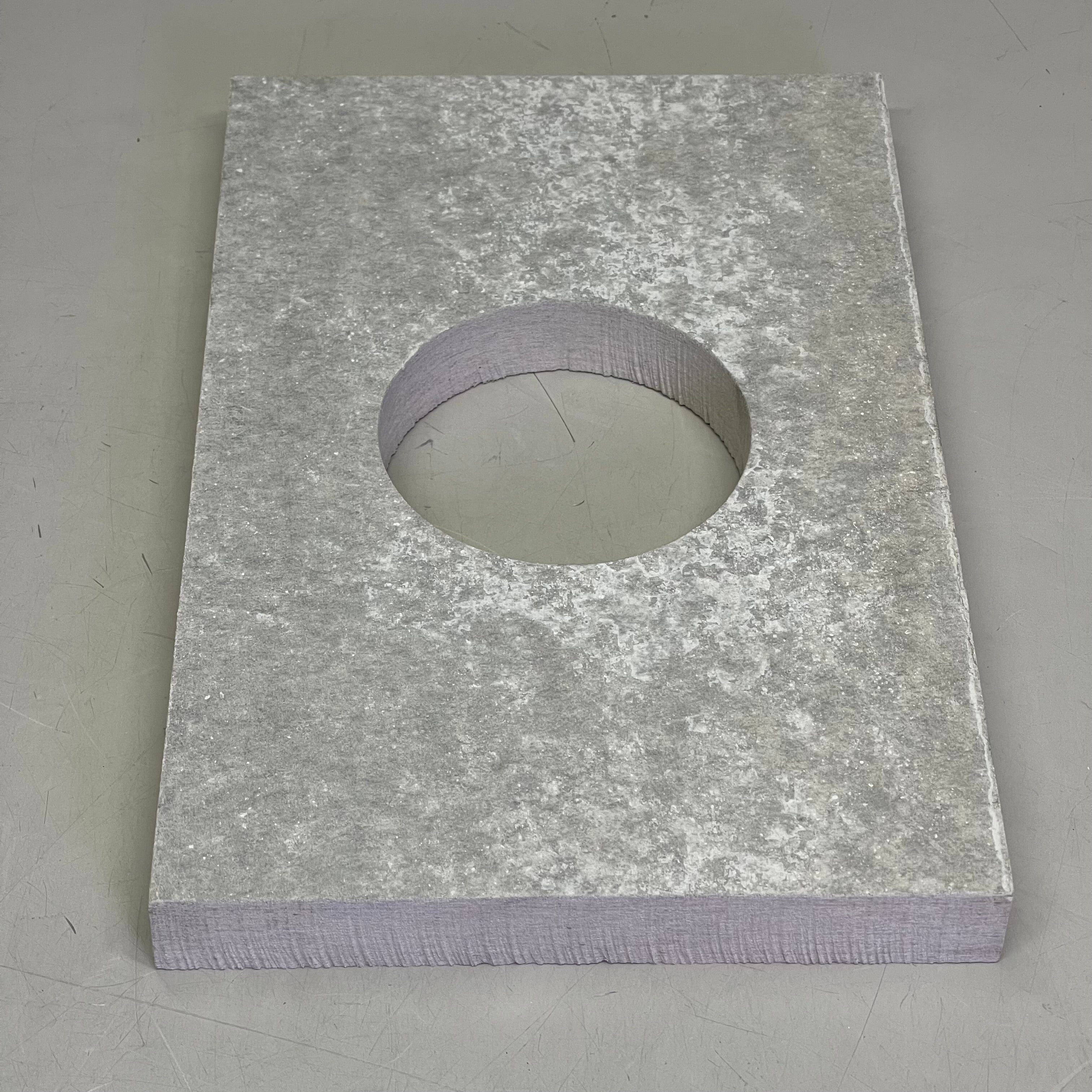 PORTLANDPRODUCTS (10 PACK) Primed Smooth Large Light Block O/D 7.25" x 11.25" x I/D 3-5/8" Grey PS191LBL