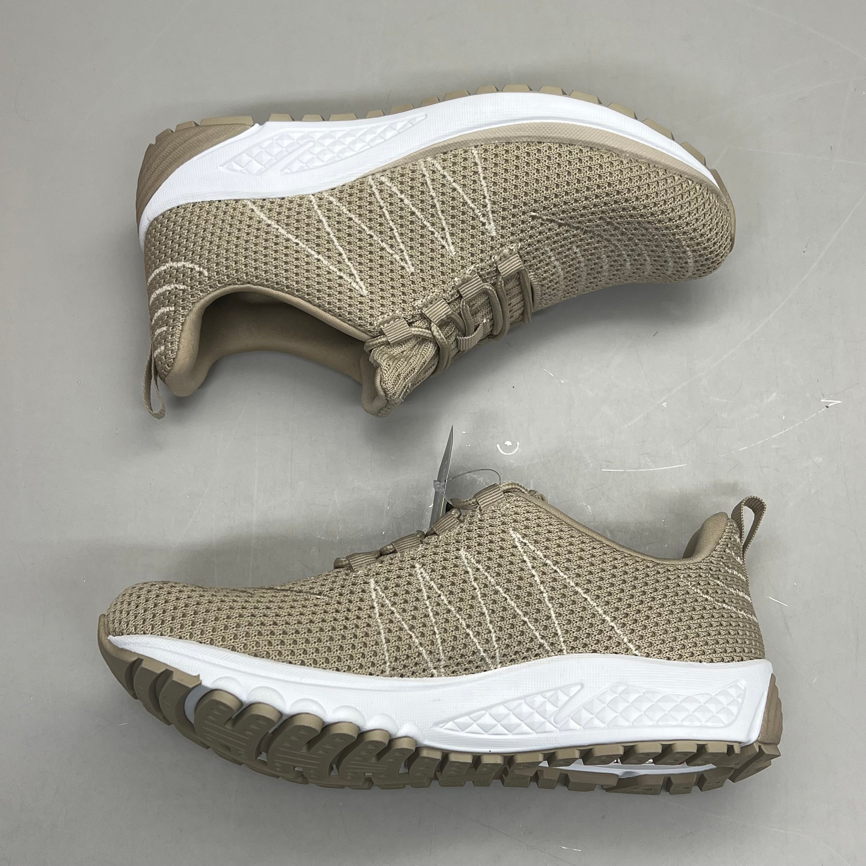PROPET Tour Knit Double Insoles Ortholite Shoes Women's Sz 8 W(D) Sand WAA112M