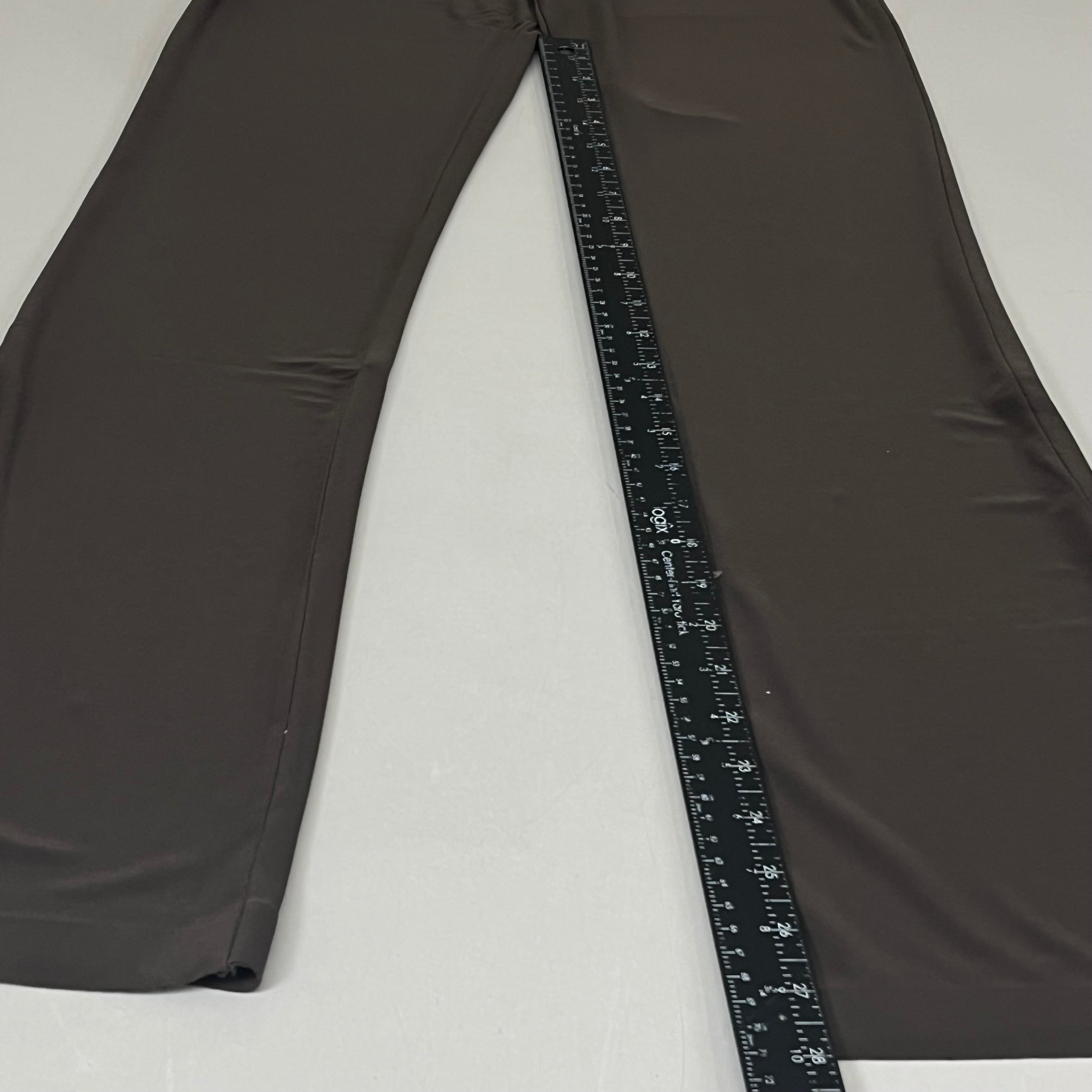 NORMA KAMALI Lightweight Slinky Jersey Fabric Boot Pant Women's Sz XS Chocolate