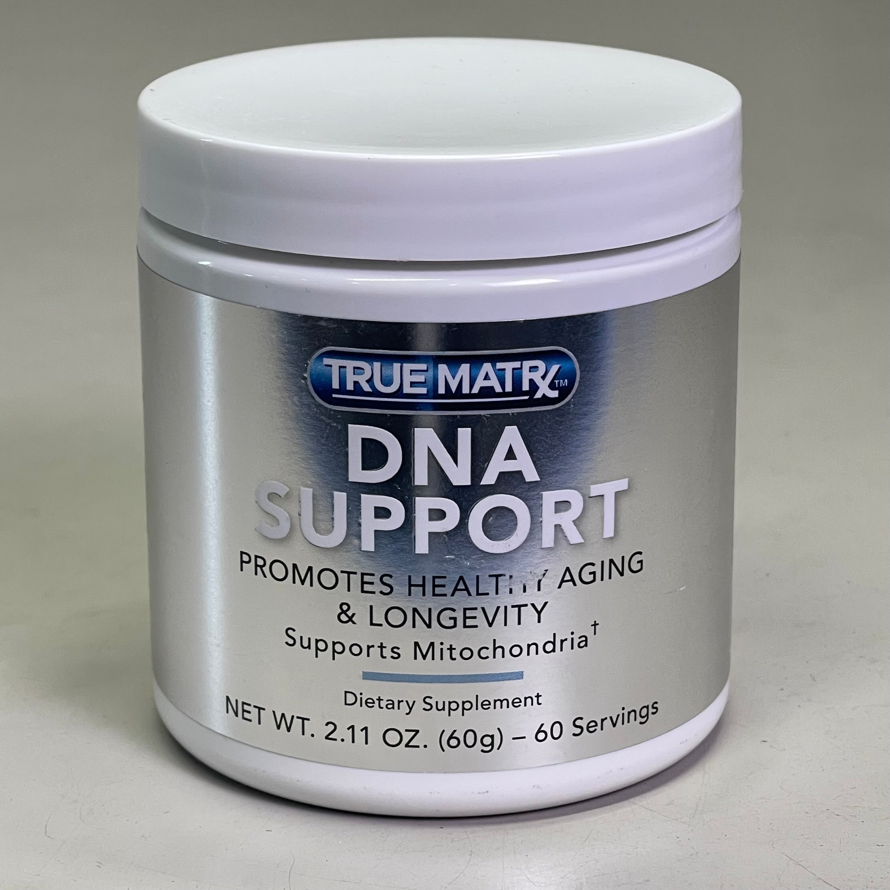 TRUE MATRX DNA Support Supplement 2.11 oz, 60 servings 86797 Rev 1 BB 09/26
