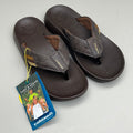 COBIAN Kandui Synthetic Leather Strap Men's Sz 9, EU 41.5 Chocolate KAN25-2011-9