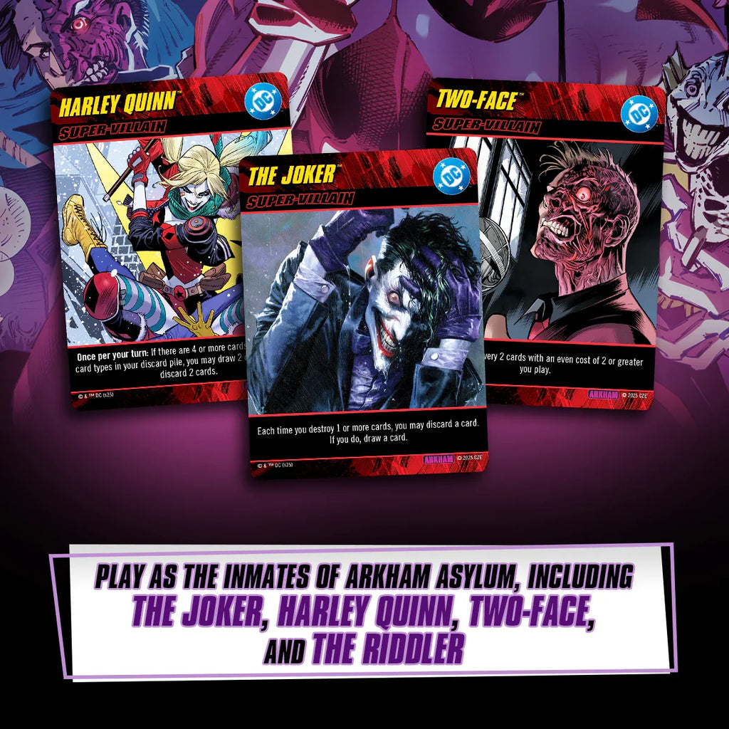 DC Deck-Building Game: Arkham Asylum
