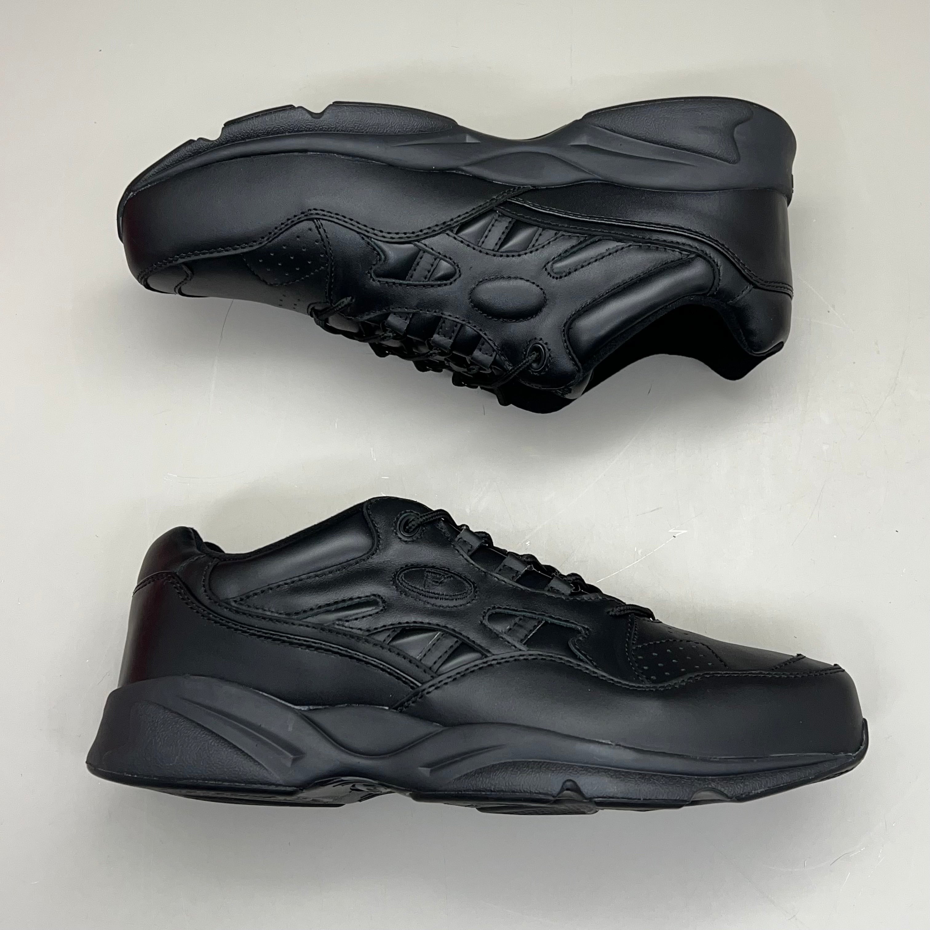 PROPET Stark Slip Resistant Sneaker Ortholite Men's Sz 9.5 XX(5E) Black MAS022L