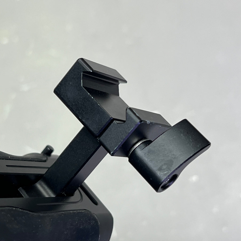 SELENS NATO Standard Cage Side Handle Cold Shoe Mount W/ Lock Black SHS8-2555