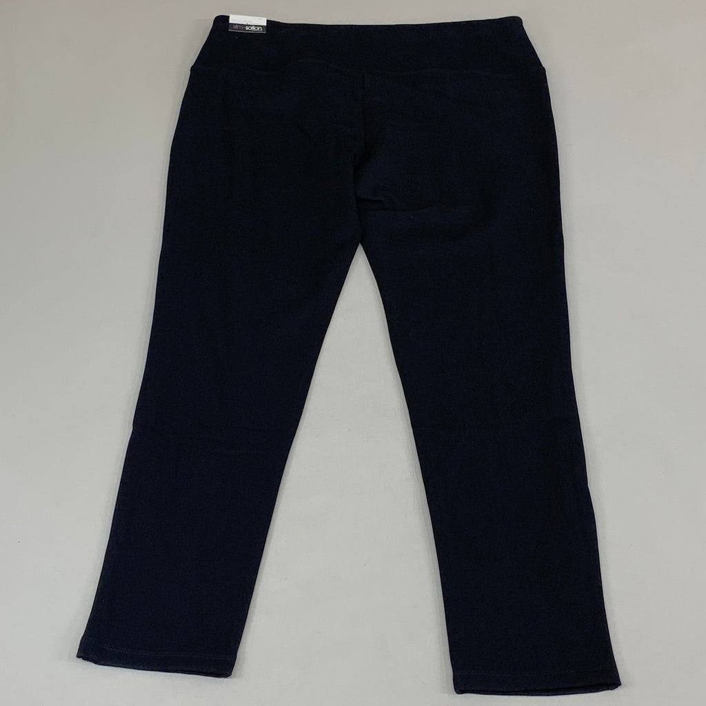 MULTIPLES Legging Petite Women's Sz L Black M9031P