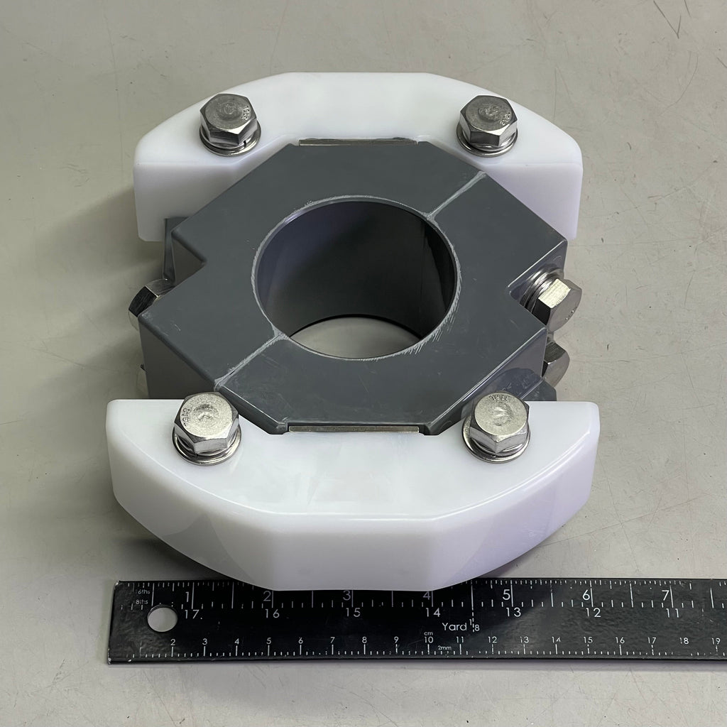 FURUNO Sonar Well Tank Guide CSH10 7.25" x 6" x 3" Grey & White 001-656-400-00