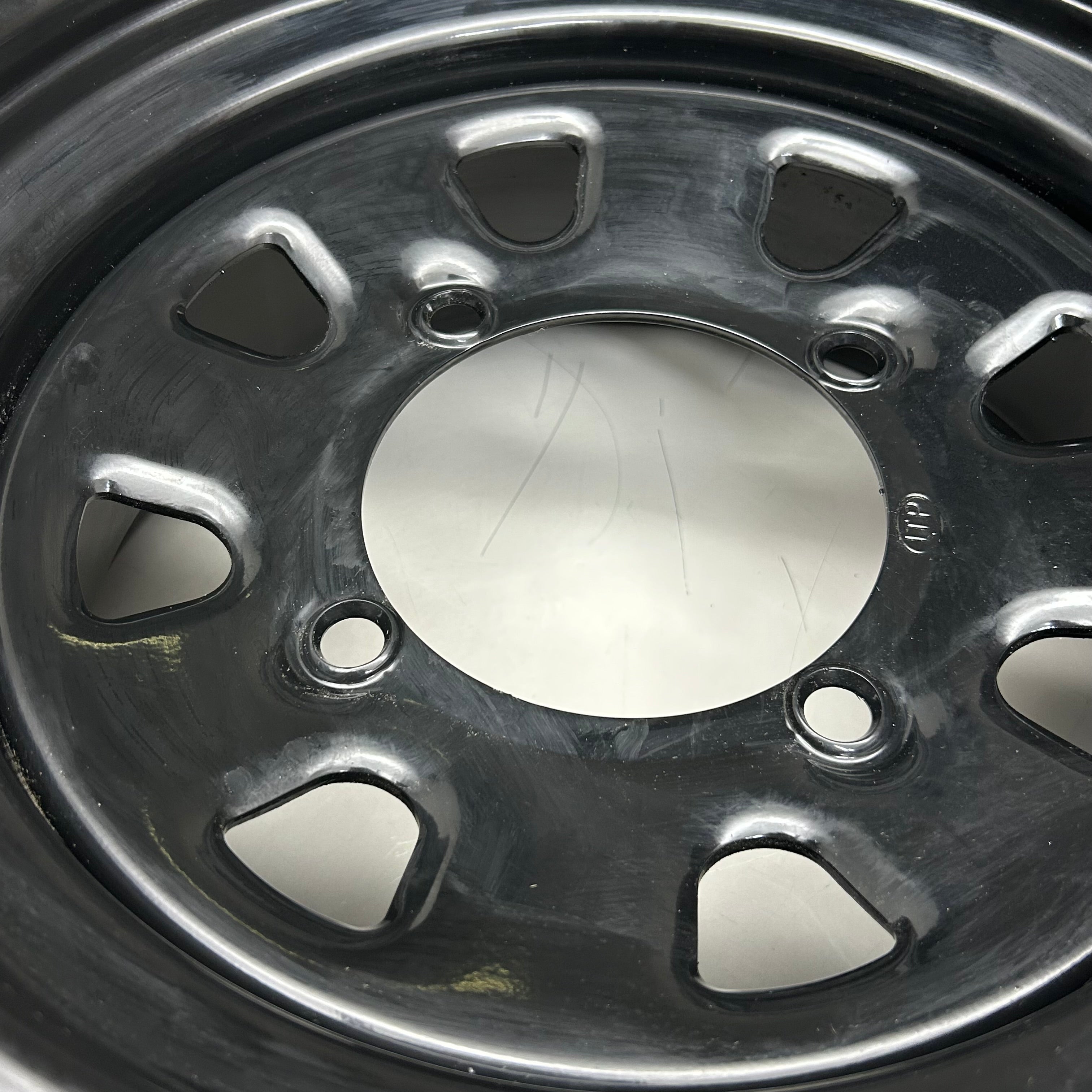ITP Delta Steel Wheel For Arctic Car, Kaw KAF1000 & POL General 1000 14"x7" Black 1422755014B