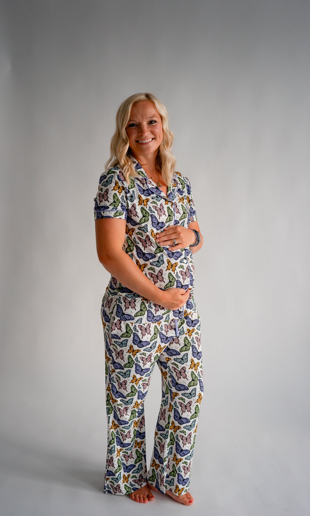Butterfly Women's Pajama Shirt