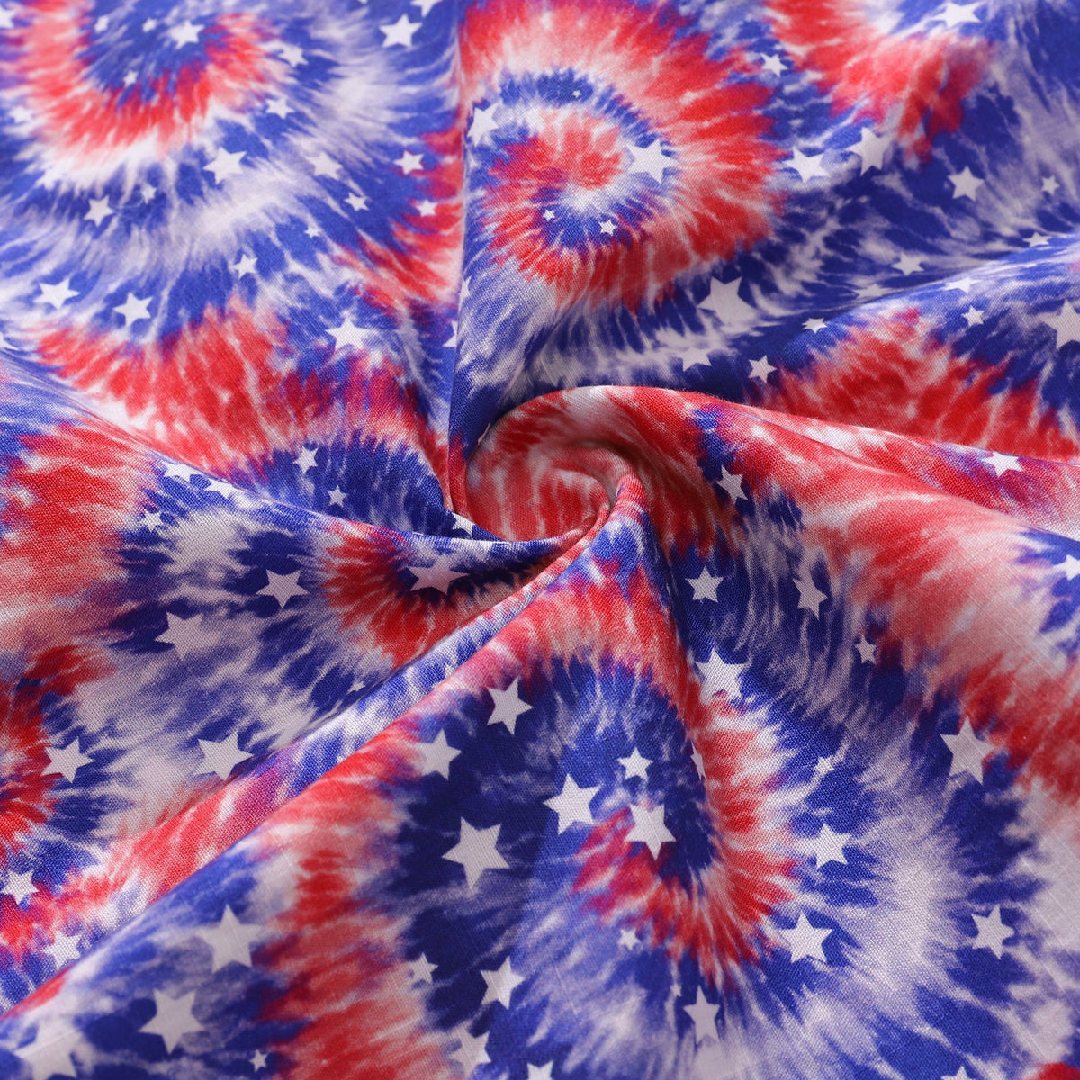 Hawaiian Shirt For Men Tie-dyed National Flag Print Shirt Camp Collar 100% Cotton By Yakima