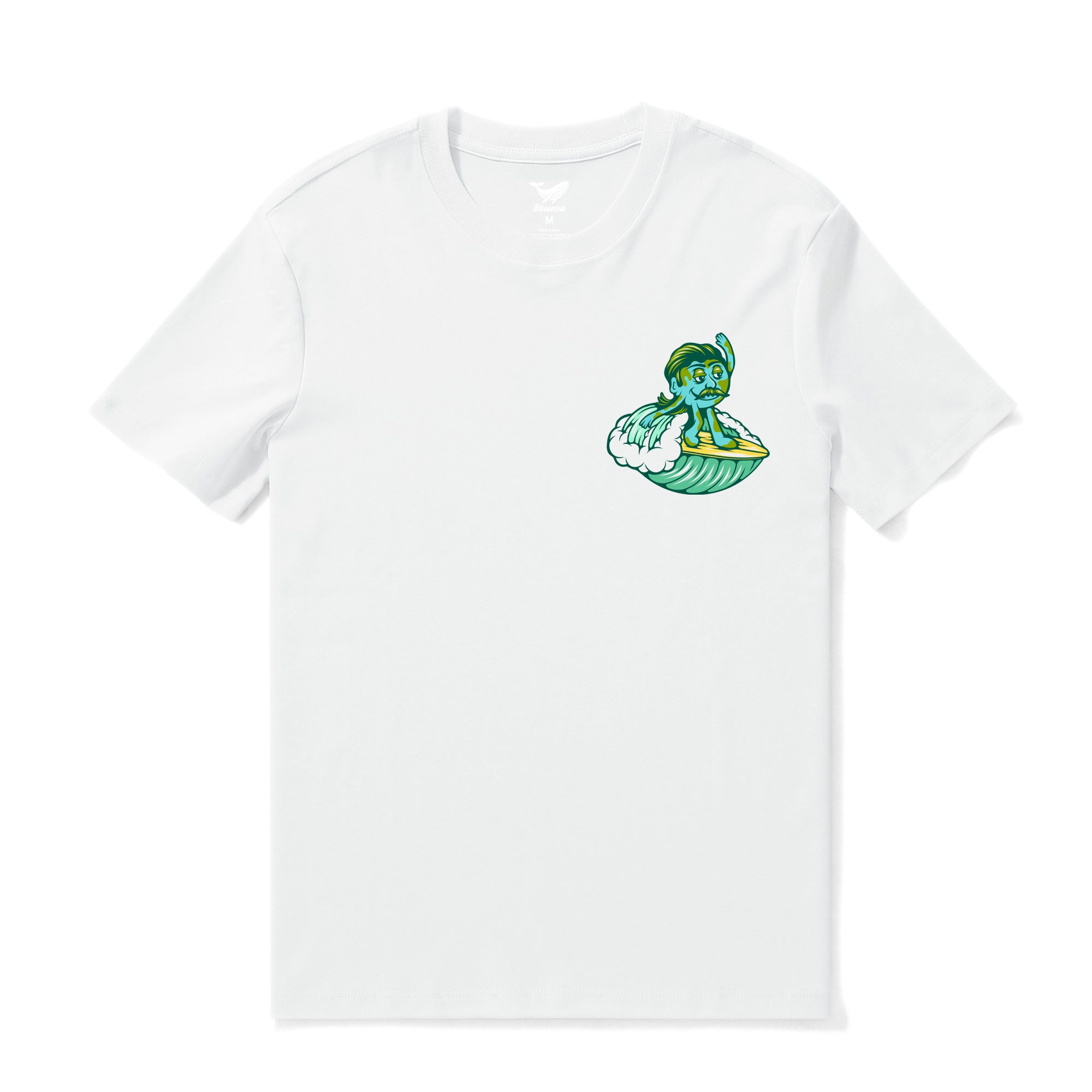 Hawaiian Tee For Men Leave It Better By Loindaflow Tee Crew Neck 100% Cotton - WHITE By Laihha Organna