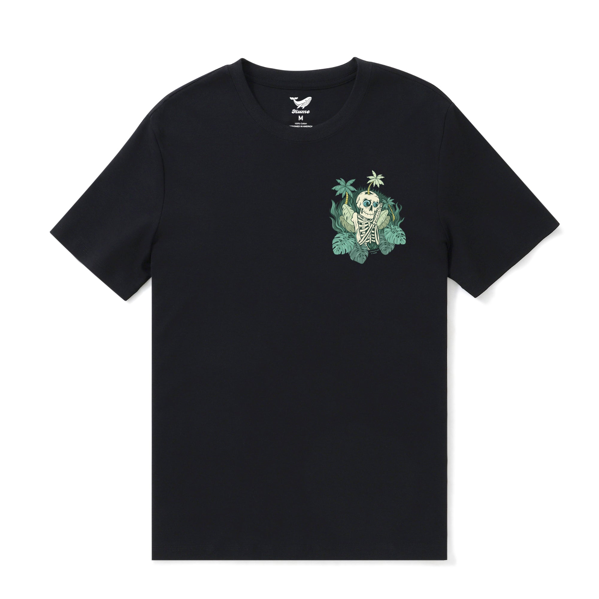 Hawaiian Tee For Men Mind Surfing By Loindaflow Tee Crew Neck 100% Cotton - BLACK By Laihha Organna
