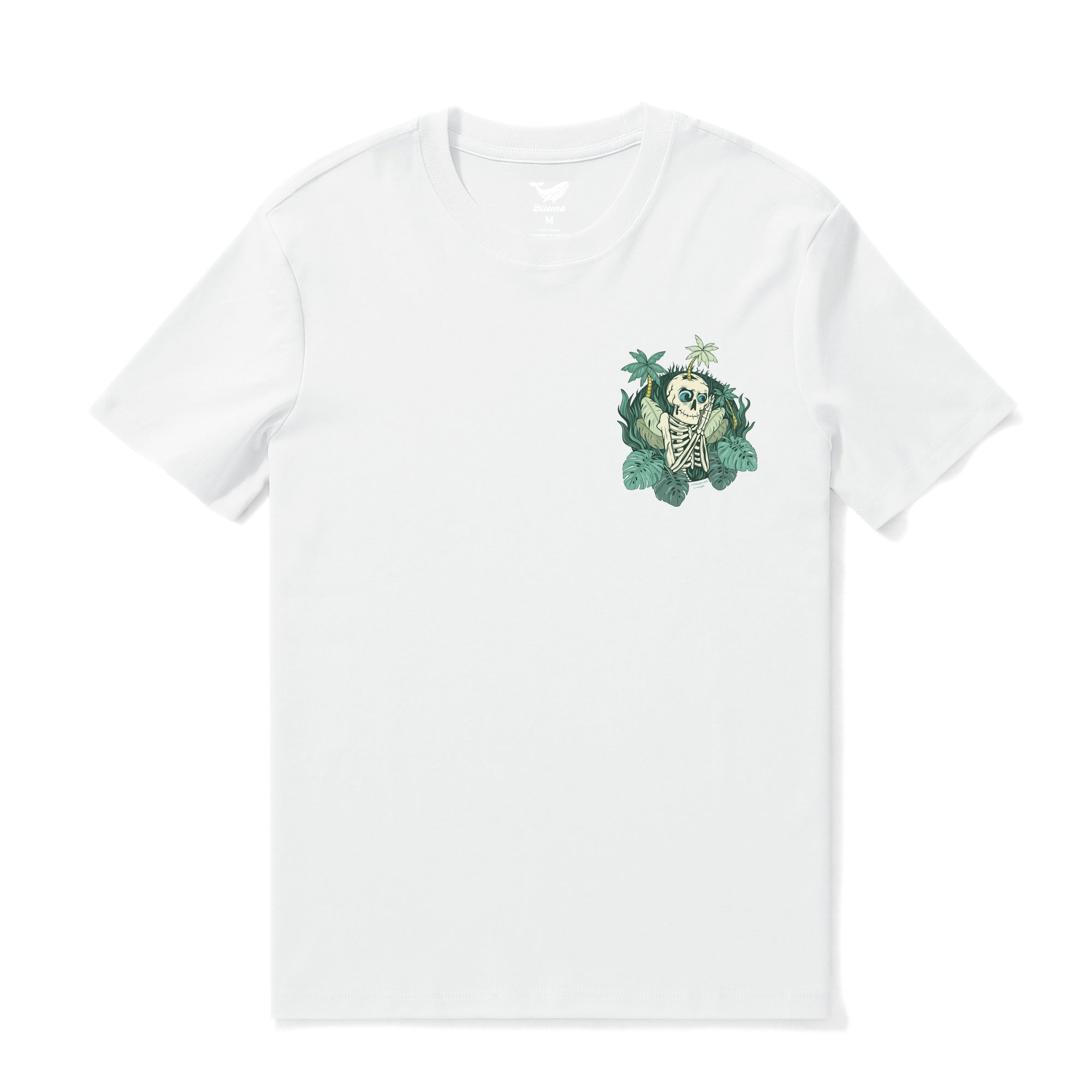 Hawaiian Tee For Men Mind Surfing By Loindaflow Tee Crew Neck 100% Cotton - WHITE By Laihha Organna