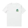 Hawaiian Tee For Men Strange Skull By Loindaflow Tee Crew Neck 100% Cotton - WHITE By Laihha Organna