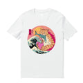 Hawaiian Tee For Men Super CatZilla Tee Crew Neck 100% Cotton - WHITE By Shawn