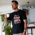 Hawaiian Tee For Men Year of the Dragon 2024 Tee Crew Neck 100% Cotton - BLACK By Shawn