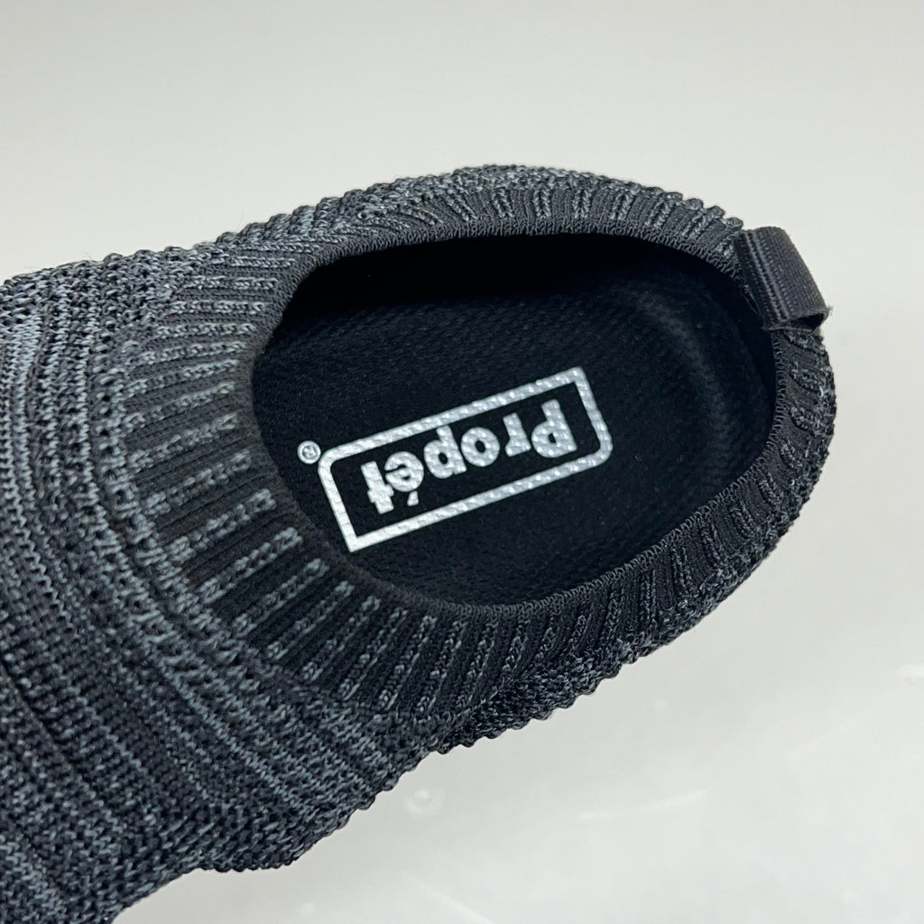 PROPET Travel Activ Avid Knit Shoe Women's Sz 9.5 Width M(B) Black WAT064M