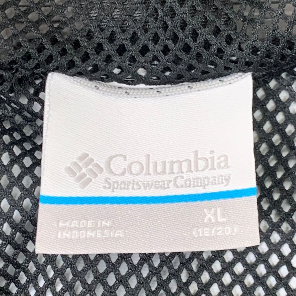 COLUMBIA Reflective Detail Hikebound Jacket Boys Youth Sz XL Black SB6647-010