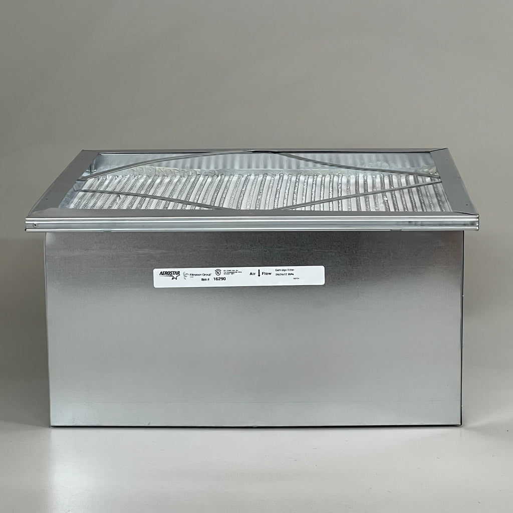 AEROSTAR Cartridge Air Filter W/ Single Header 24"x24"x12" 16290