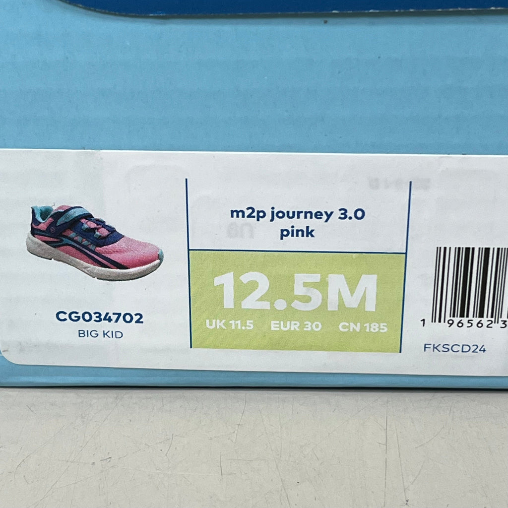 STRIDE RITE Made 2 Play Journey 3.0 Sneaker Shoes Sz 12.5M Pink CB034701