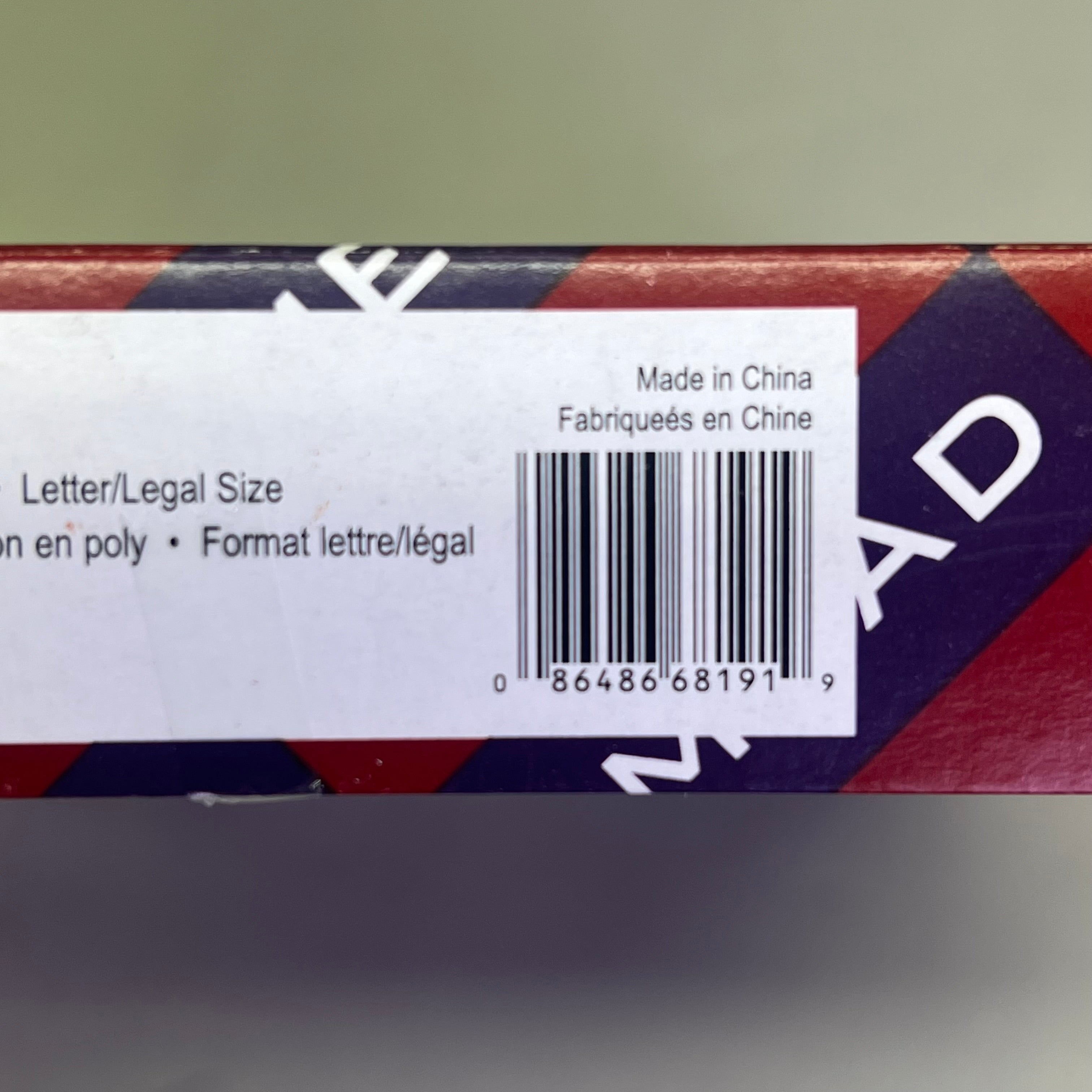 SMEAD (24 PACK) Polypropylene File Retention Jackets Letter/Legal Sz Clear 68191
