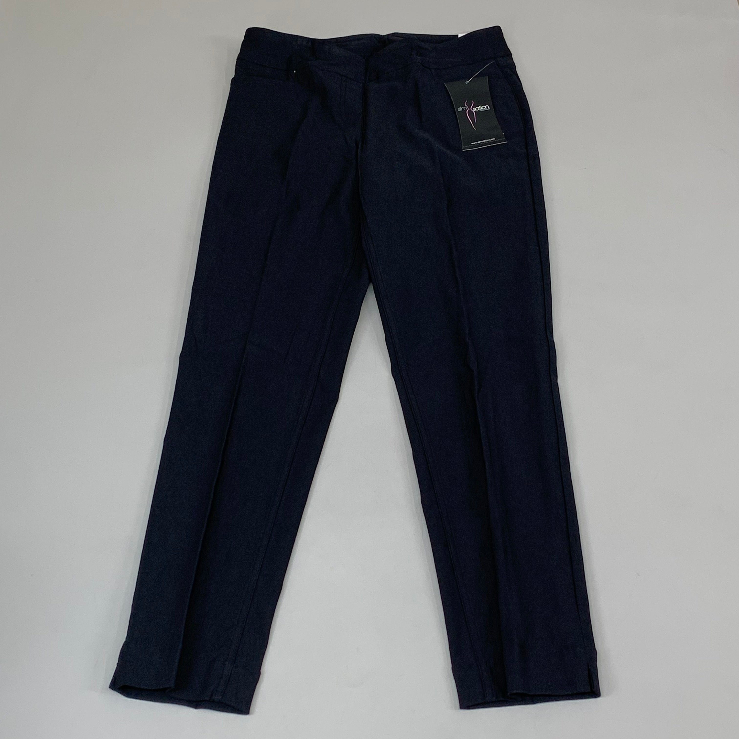 MULTIPLES Ankle Pant  Petite Women's Sz 6 Black M30719PM