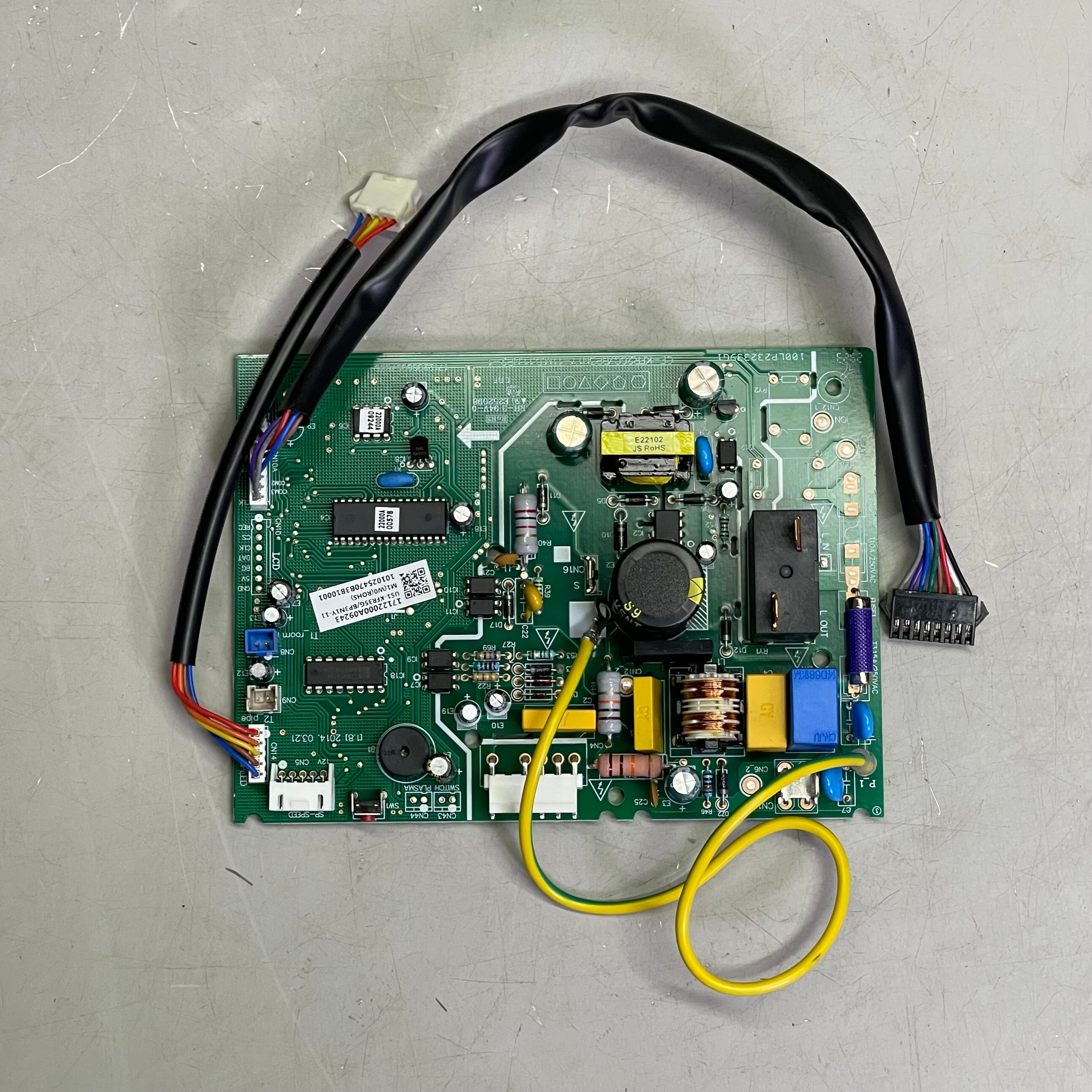 MIDEA Main Control Board Assembly, Genuine OEM Part 6" x 4.75" 17122000A09243