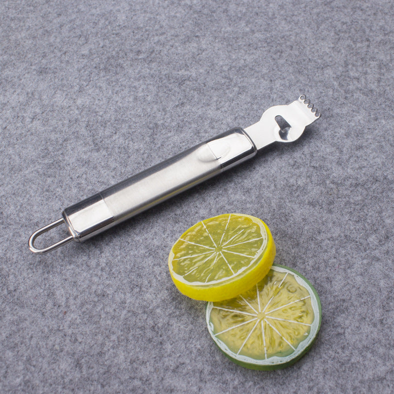 Kitchen Gadgets Stainless Steel Lemon Scraper Orange Peeler Lemon Grapefruit Peeler Peeler Fruit Peeler
