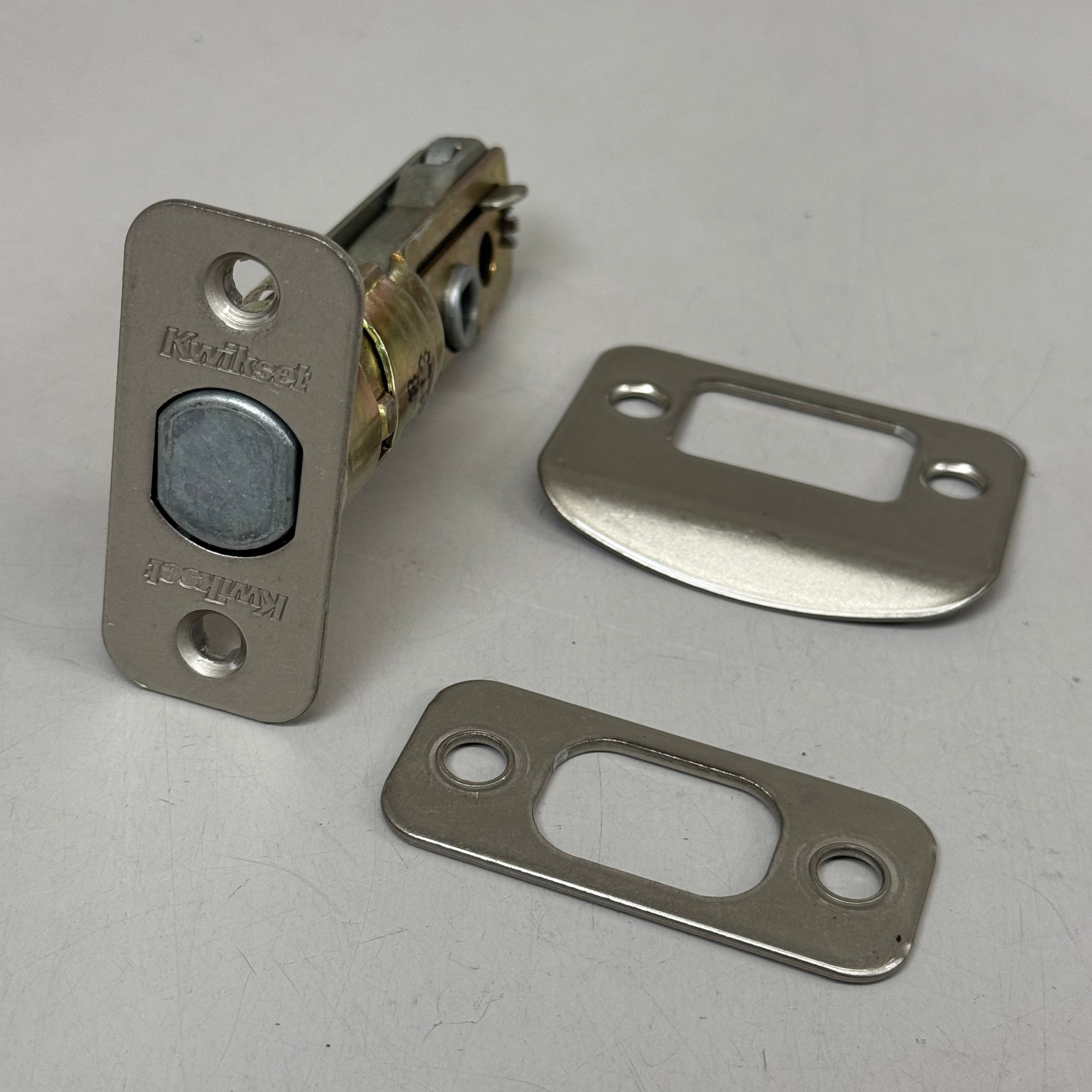 KWIKSET Deadbolt Single Cylinder Door Hardware Satin Nickel Key 96600-724