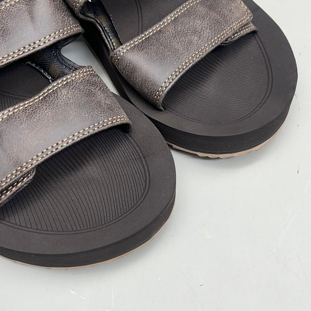 COBIAN Trestles Trek Slide EVA Top Sole Men's Sz 12, 45 Eu Chocolate TTS24-201-12