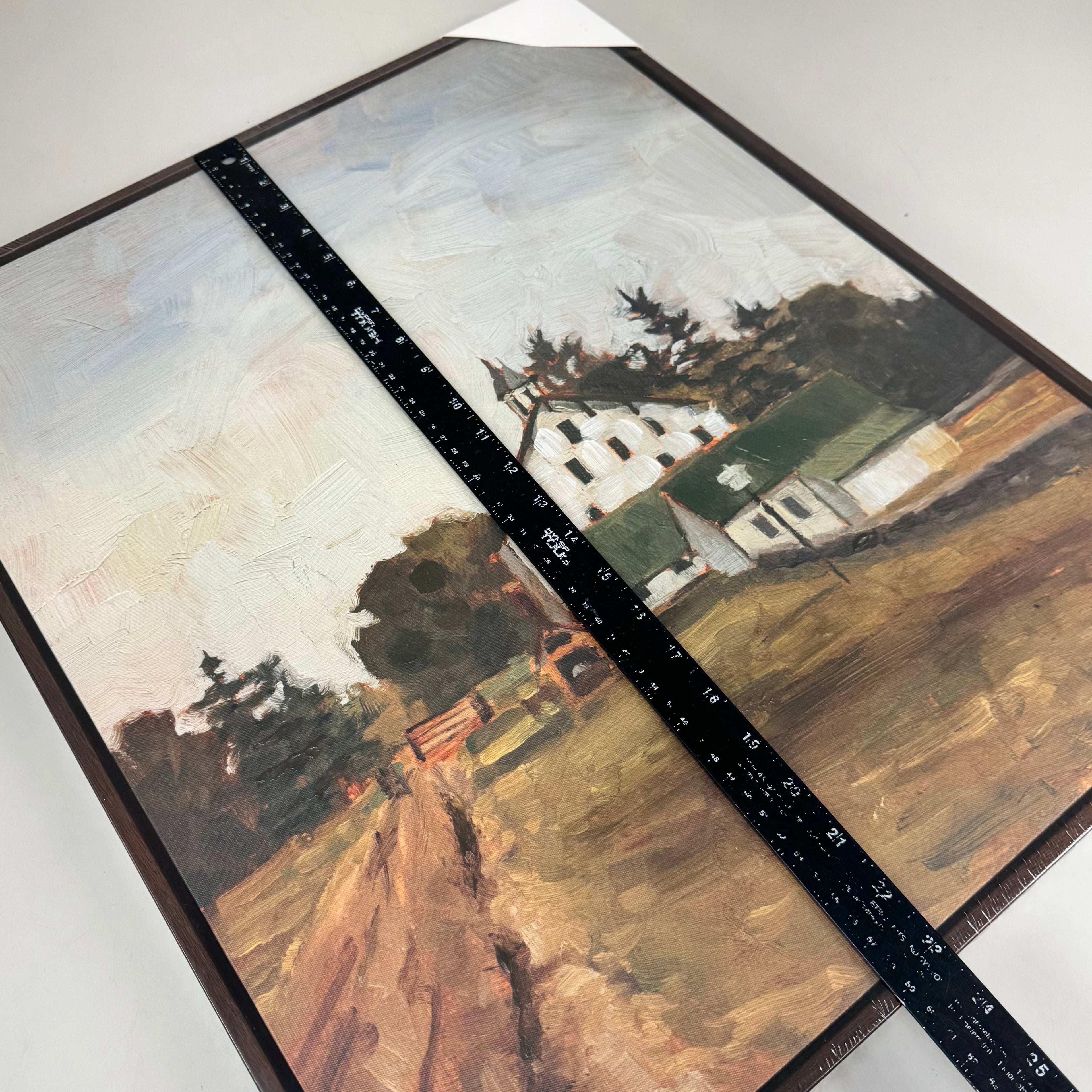 RAZ IMPORTS Back To Home Ranch Framed Wall Art  19.5"L X 1.5"W X 23.9"H 4557320